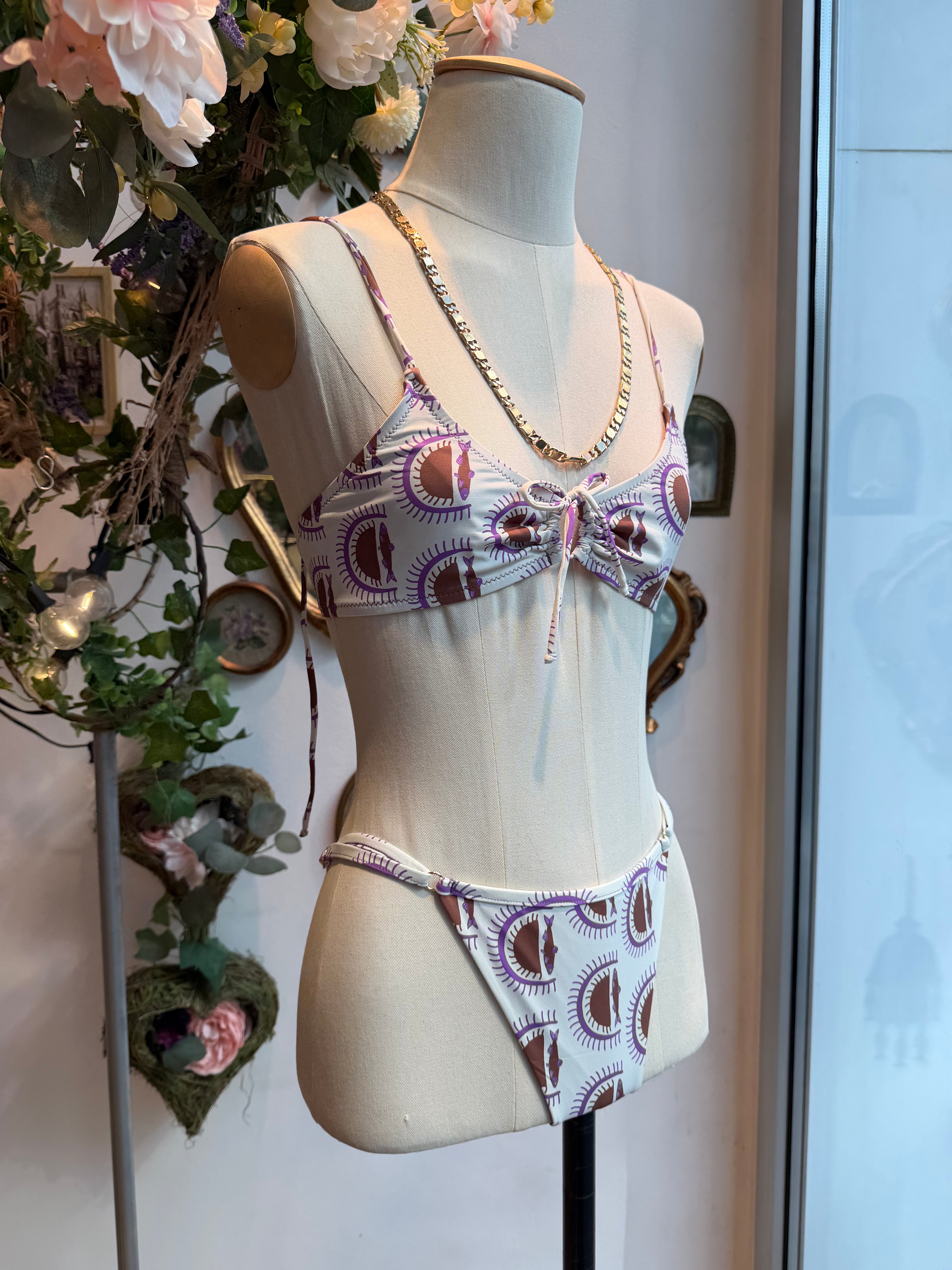Bikini sardina bianco