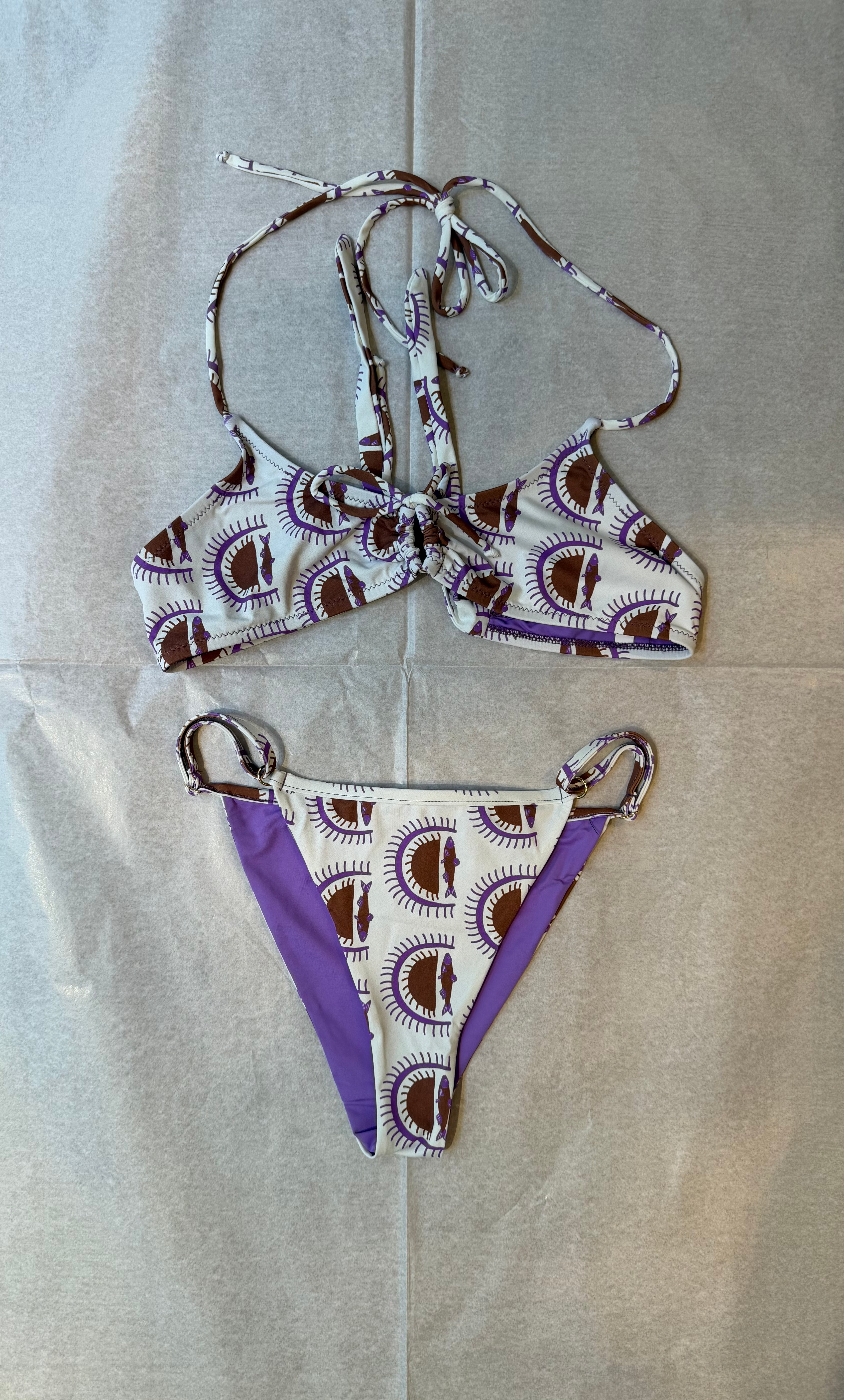Bikini sardina bianco