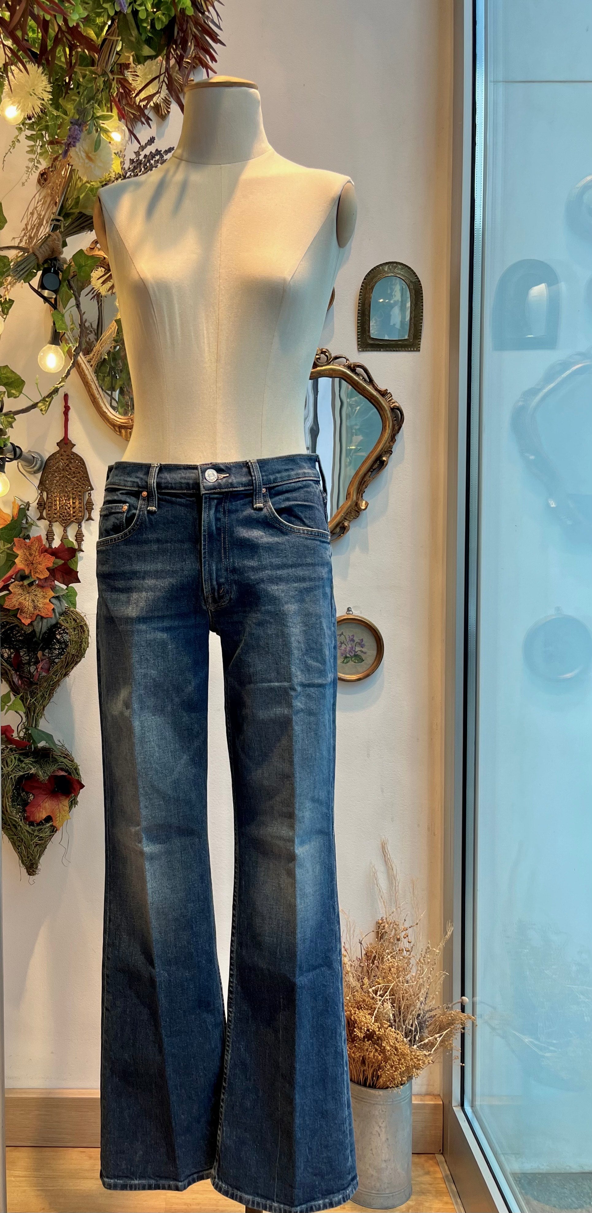 Denim Bootcut blu