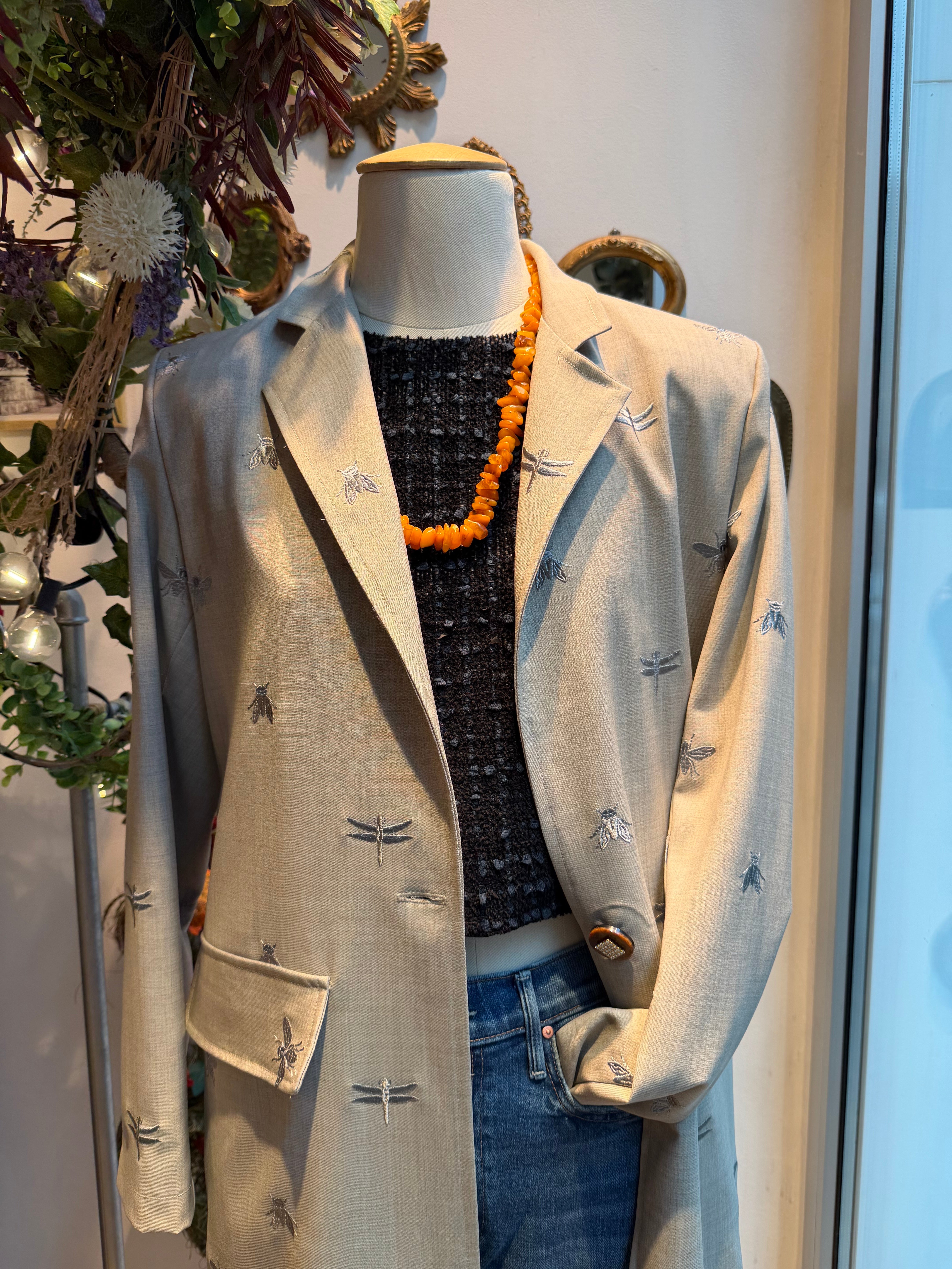 Cappotto Bosh bees & dragonflies