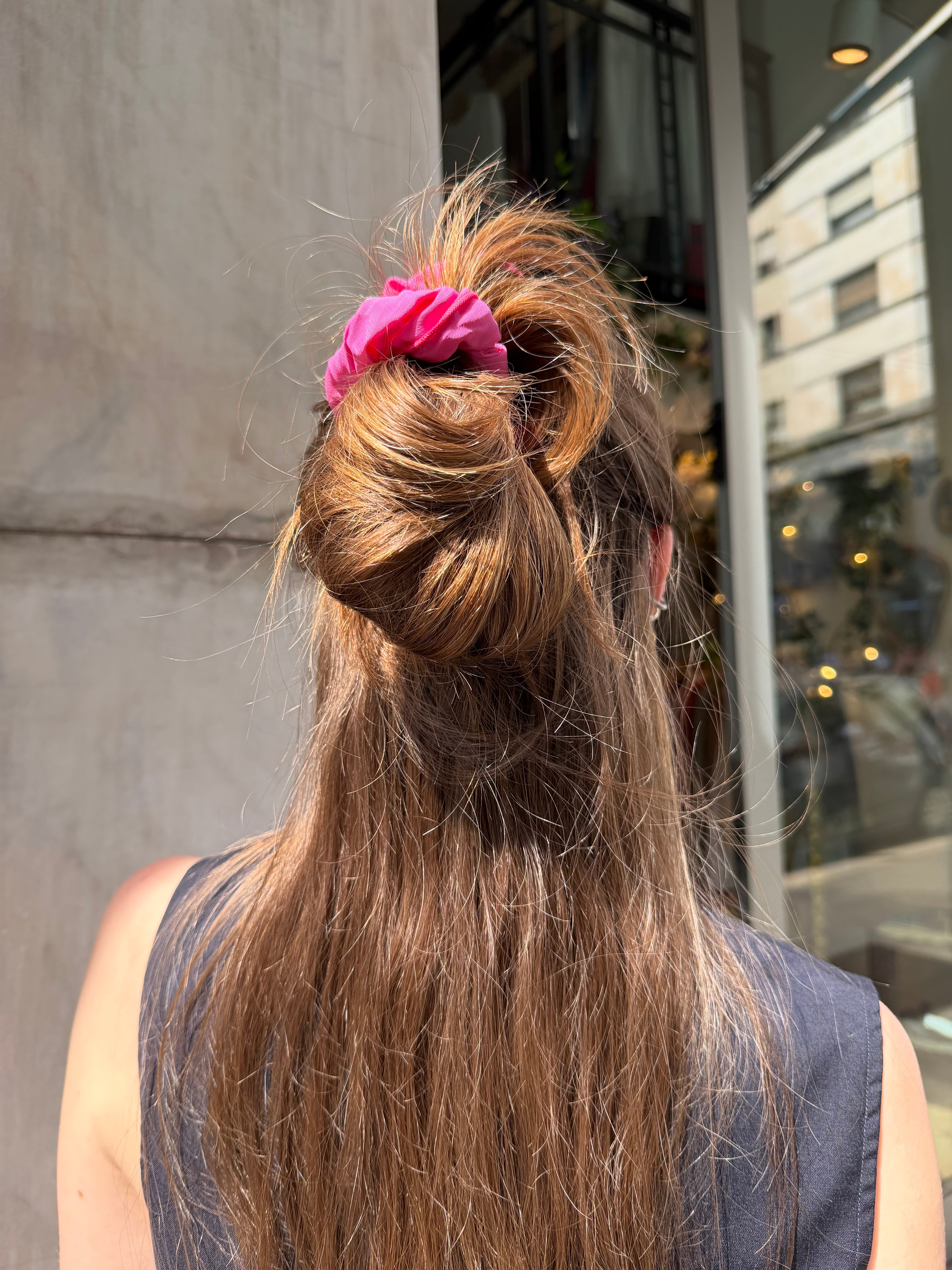 Scrunchie geranio