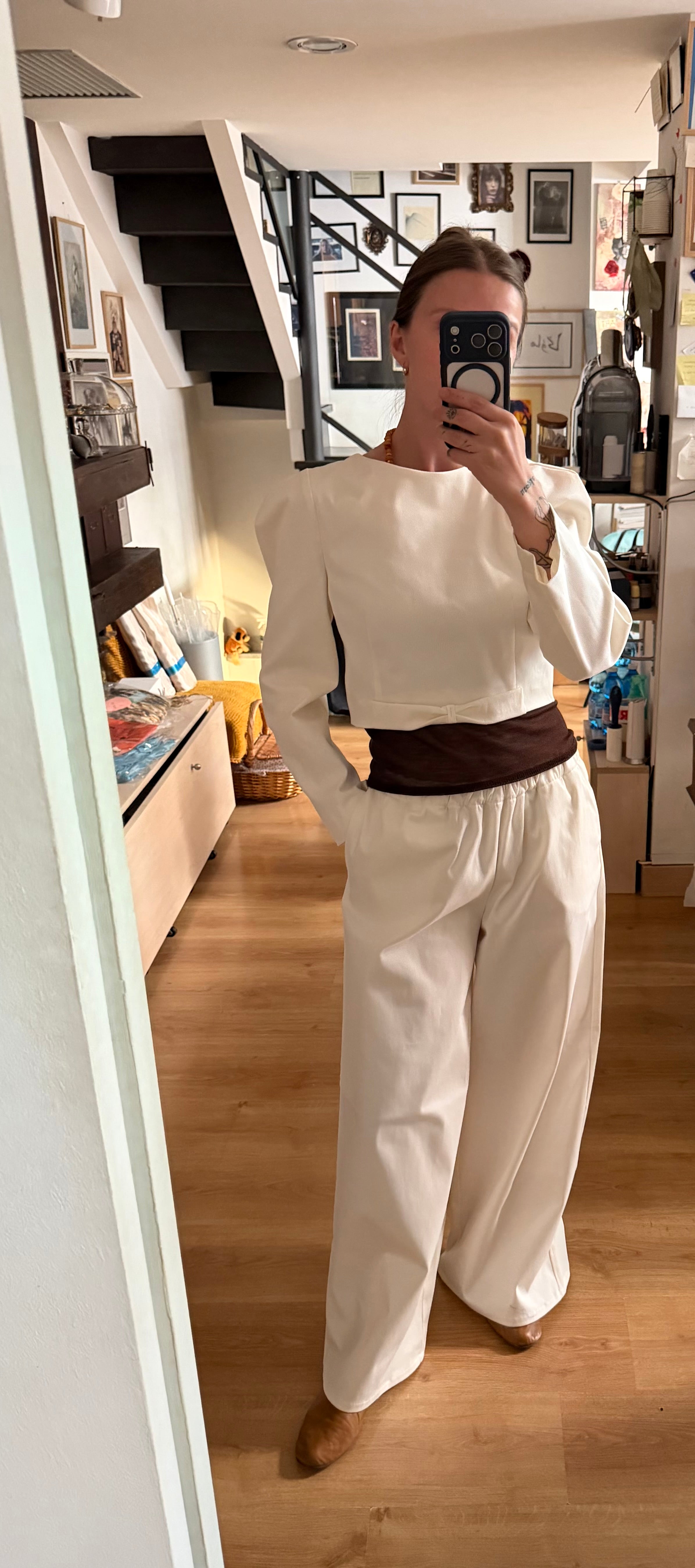 Pantalone Lowry bianco