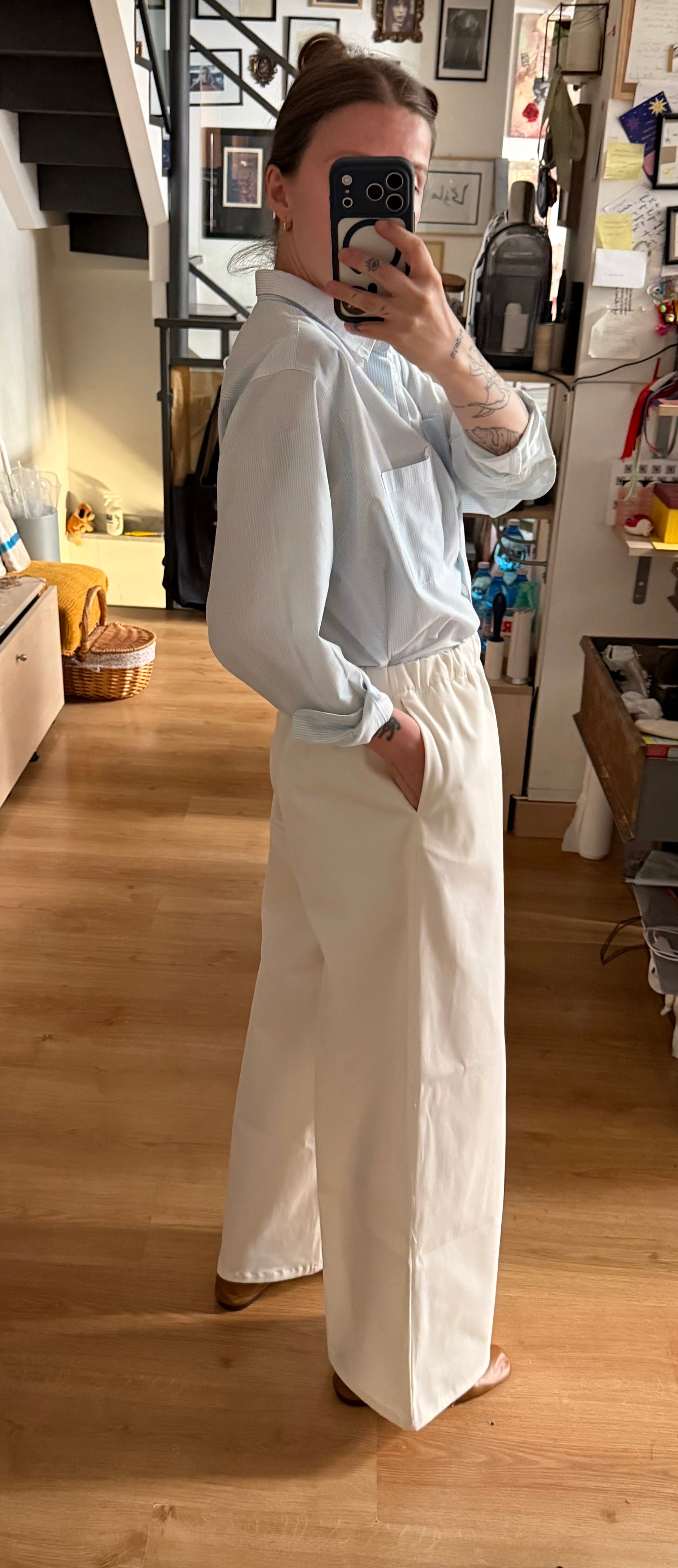 Pantalone Lowry bianco