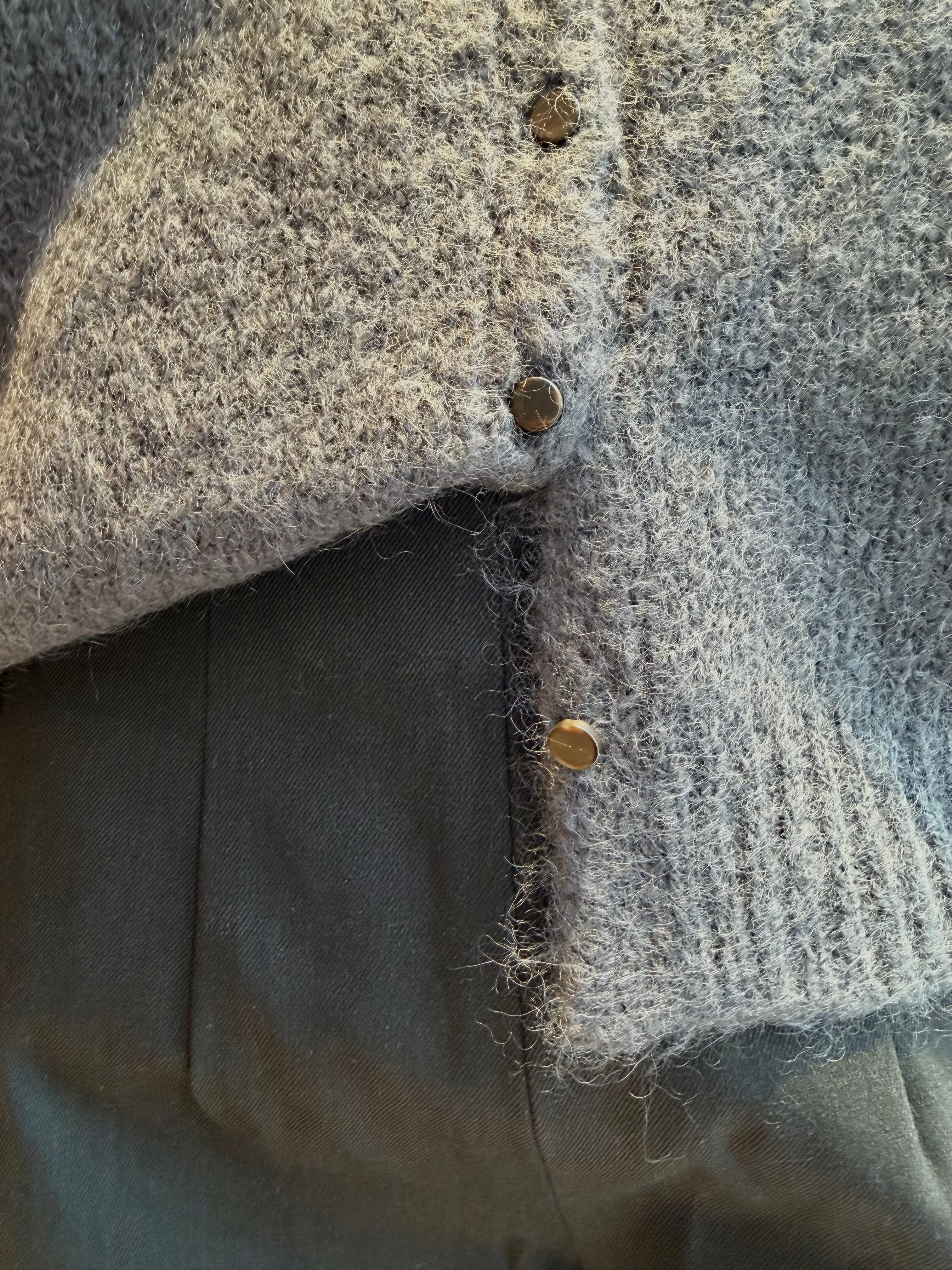 Cardigan mohair lupo