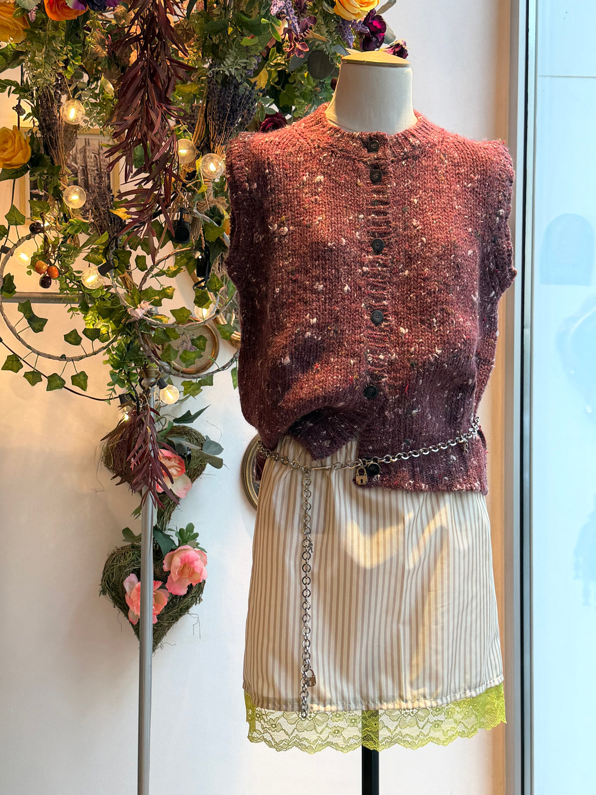 Gilet tweed