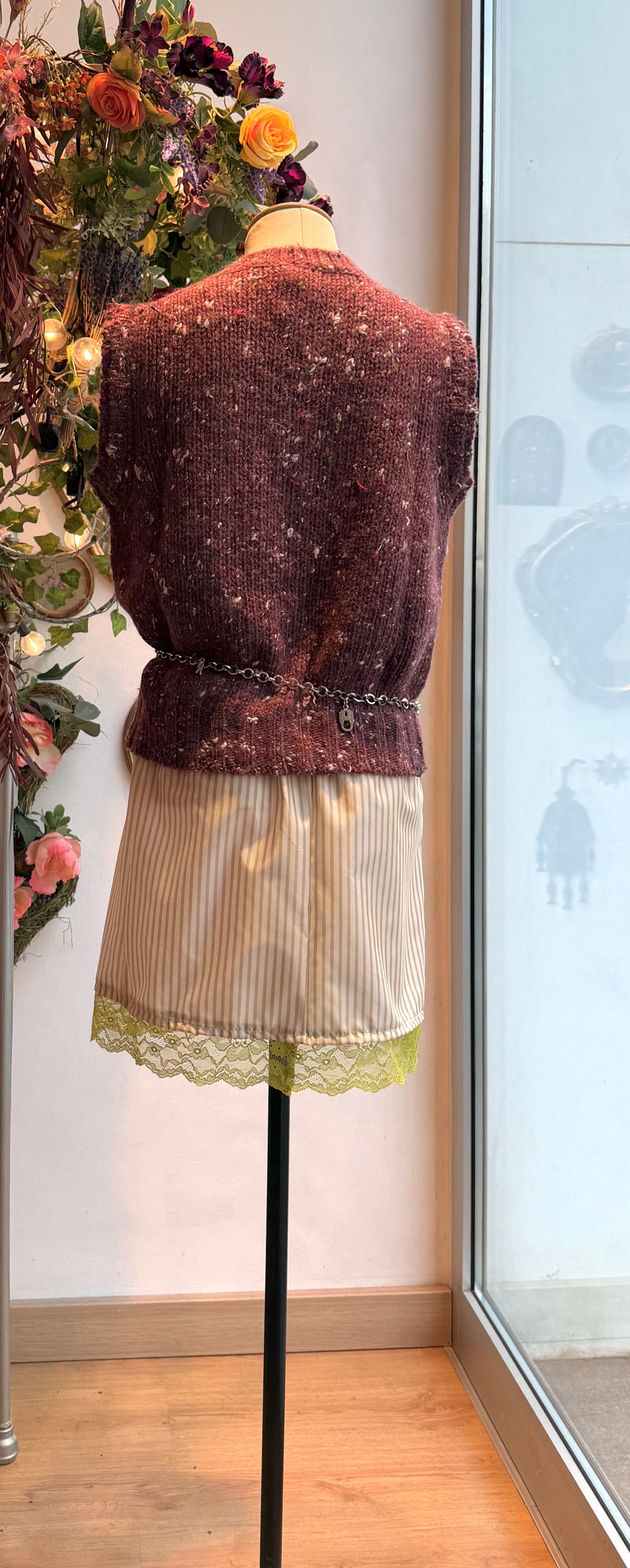 Gilet tweed