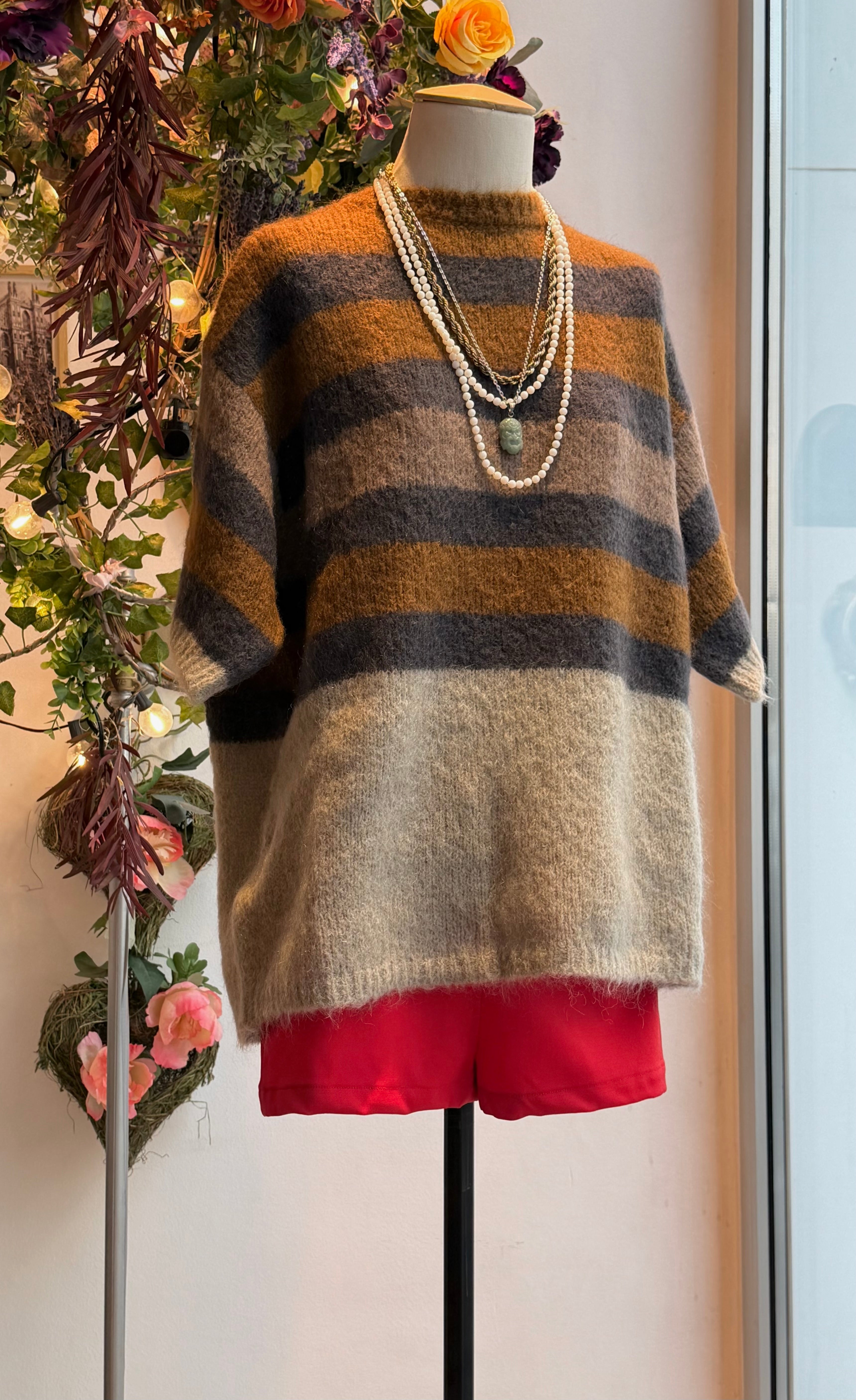 T-shirt mohair