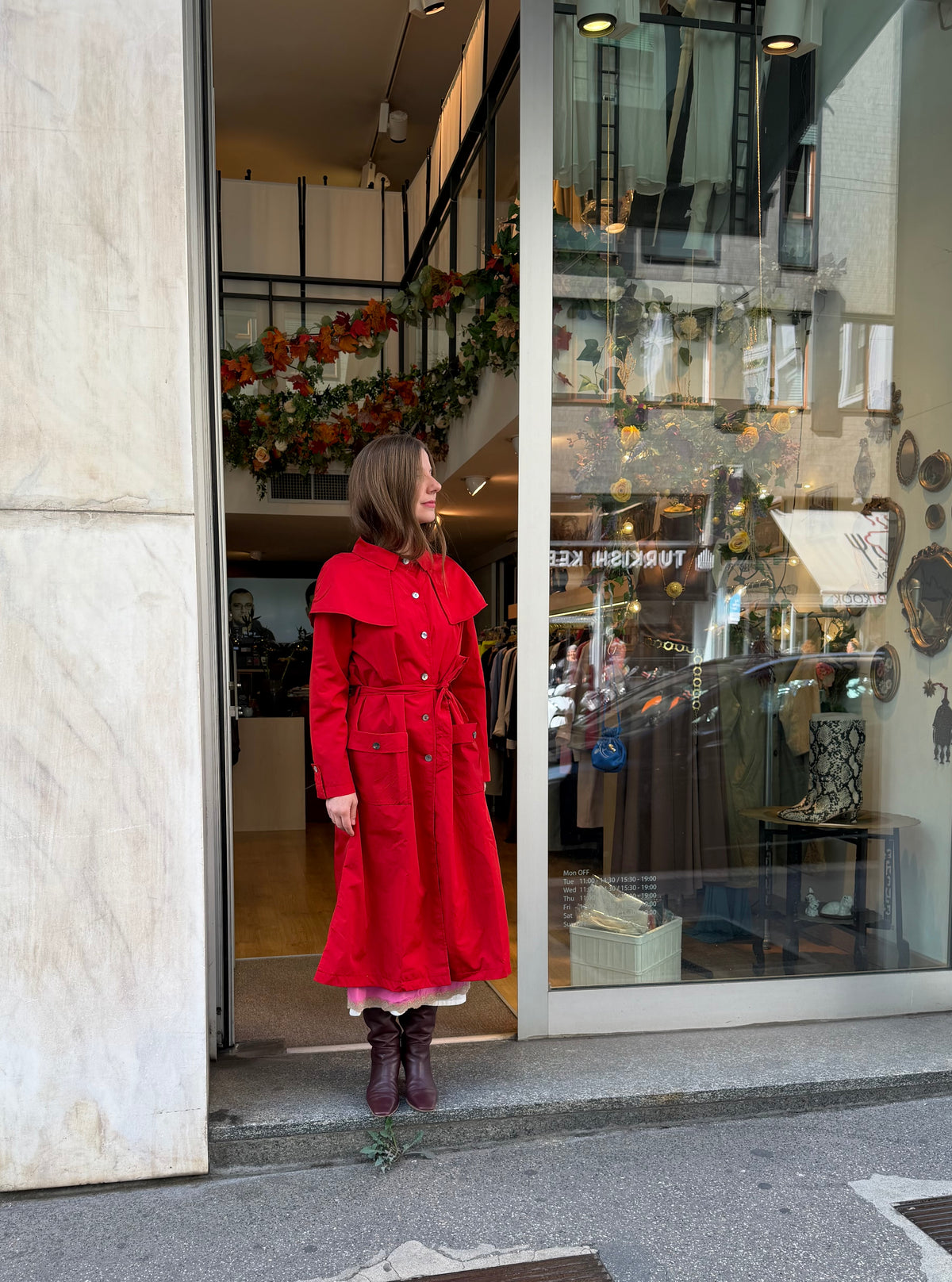 Trench Piaf lungo
