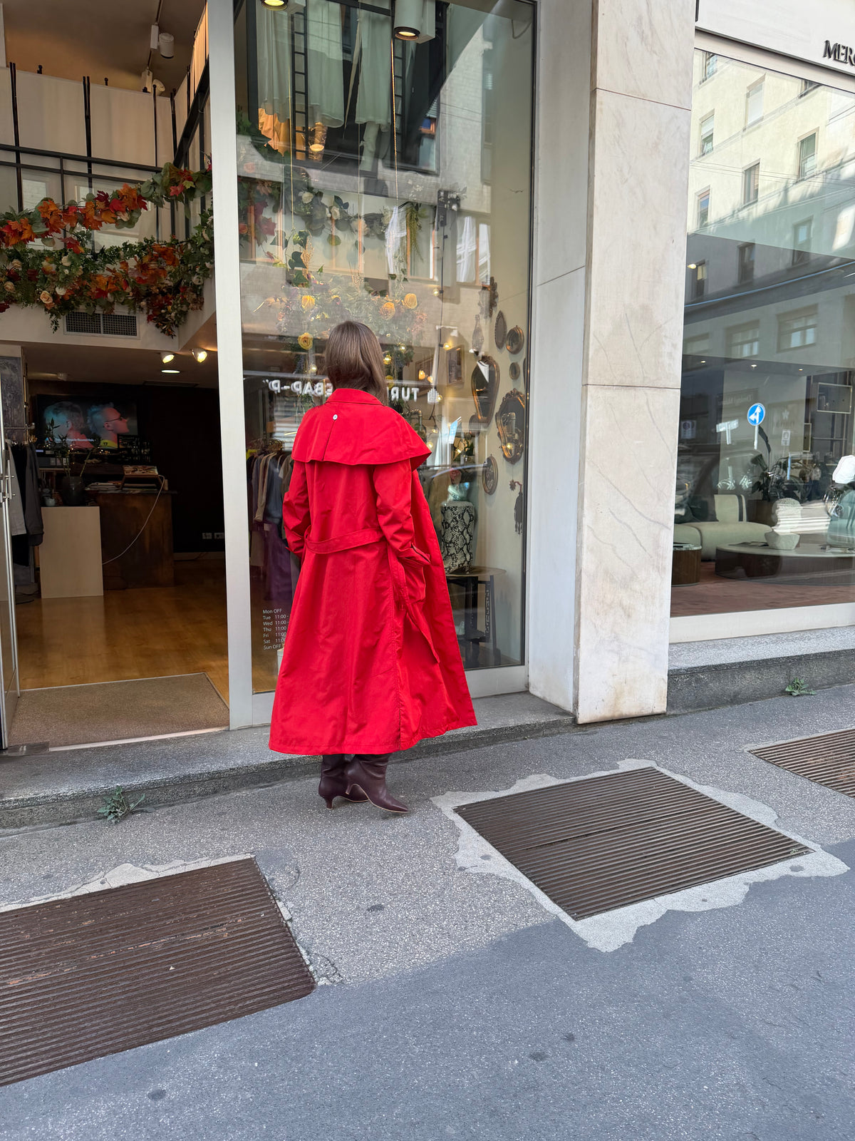 Trench Piaf lungo