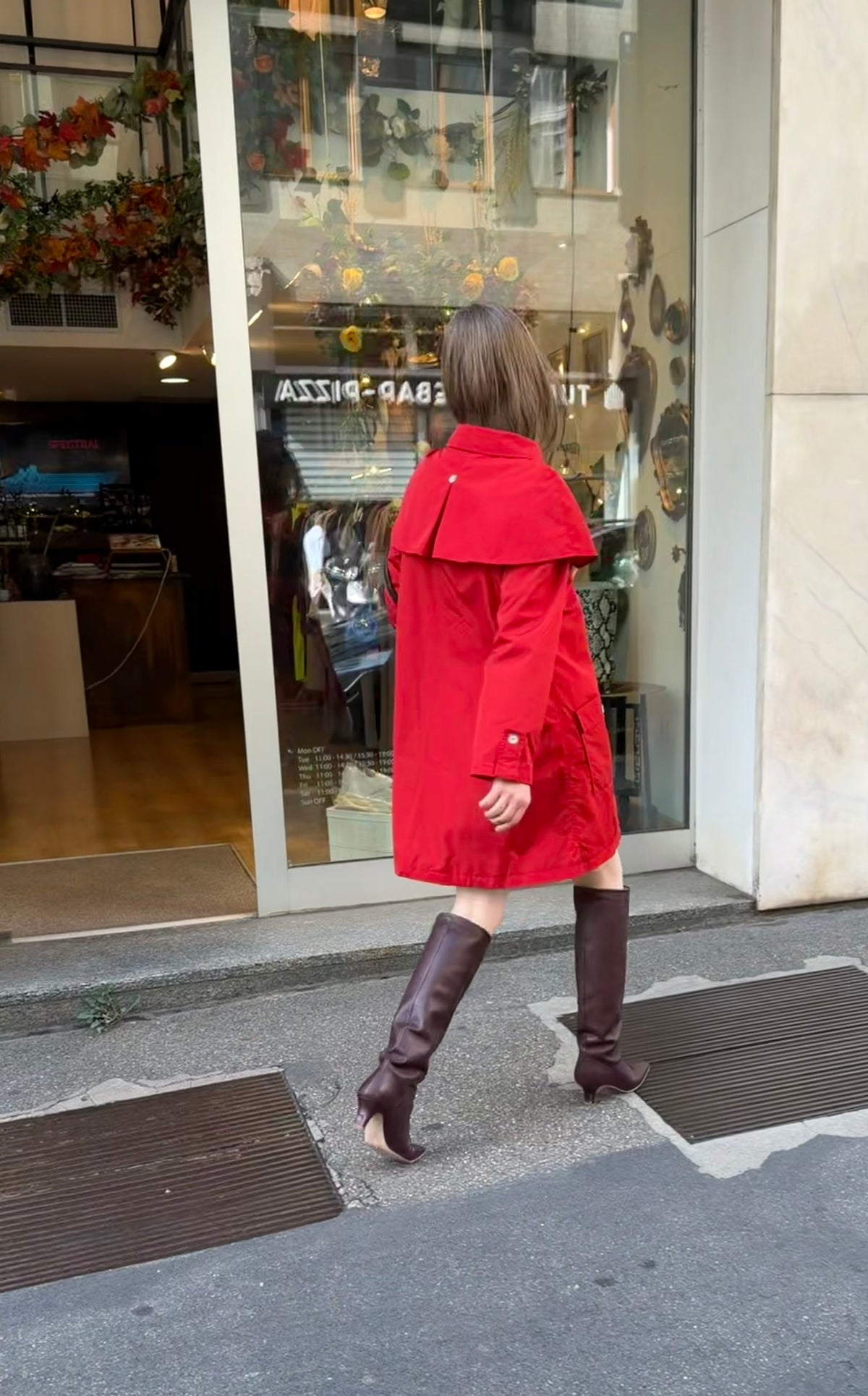 Trench Piaf corto