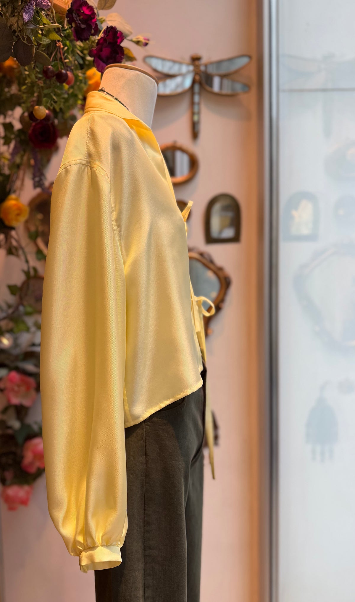 Camicia Manet crema pasticciera