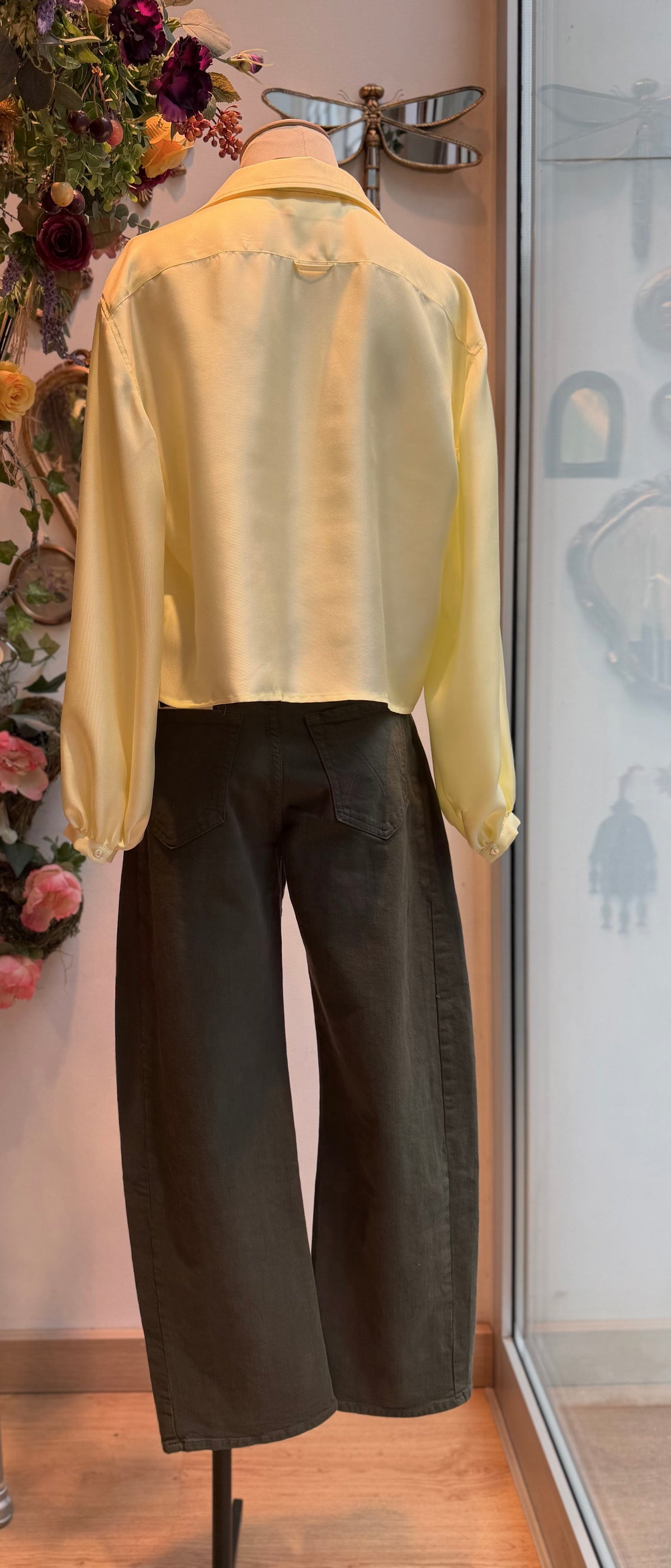 Camicia Manet crema pasticciera