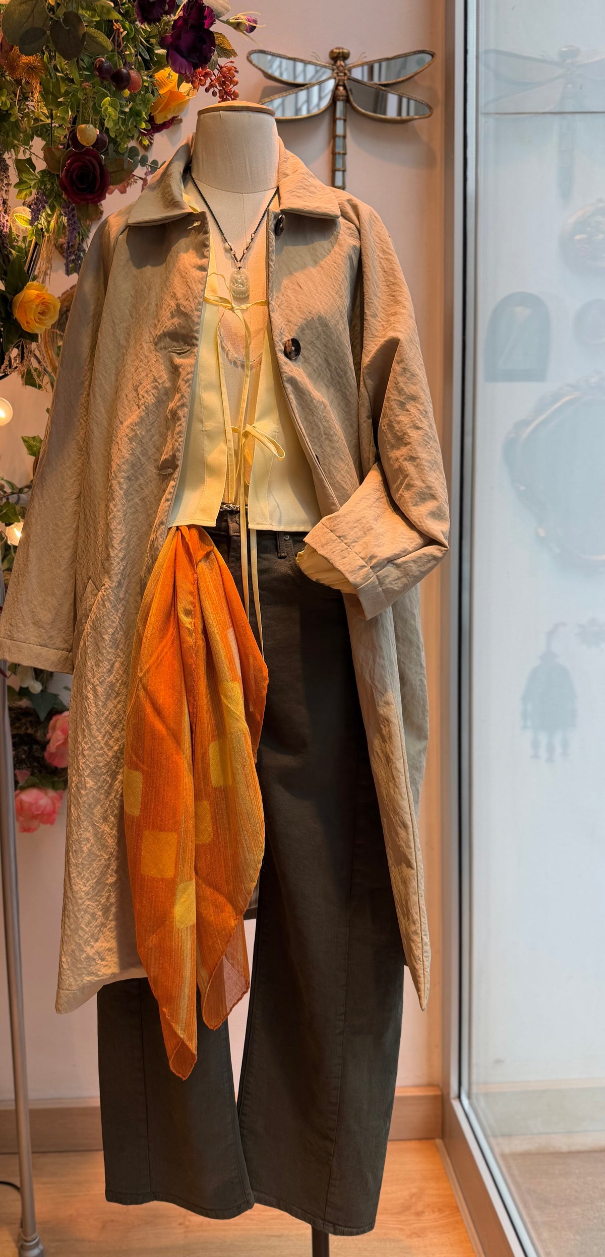 Camicia Manet crema pasticciera
