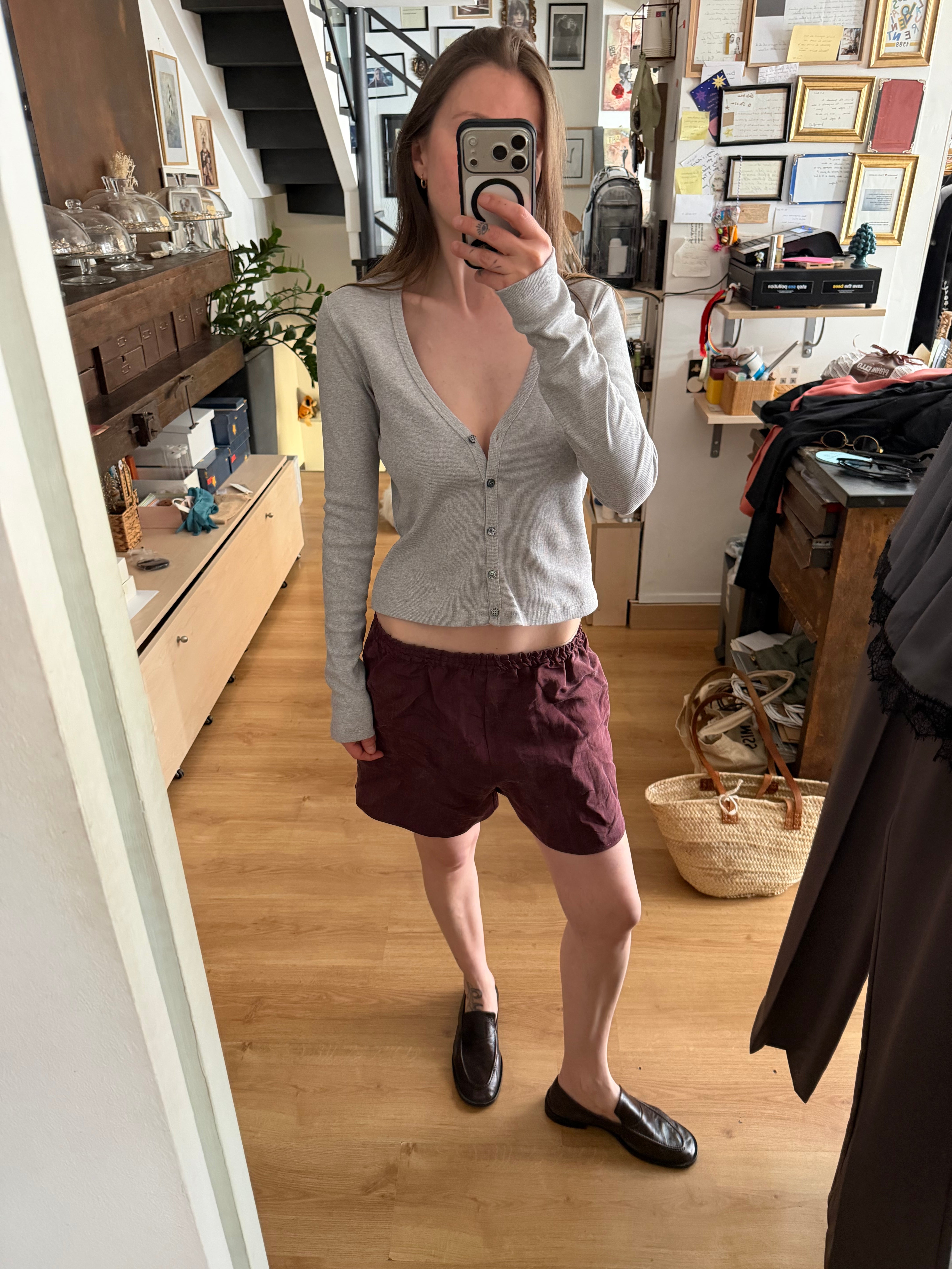 Cardigan Sironi mélange