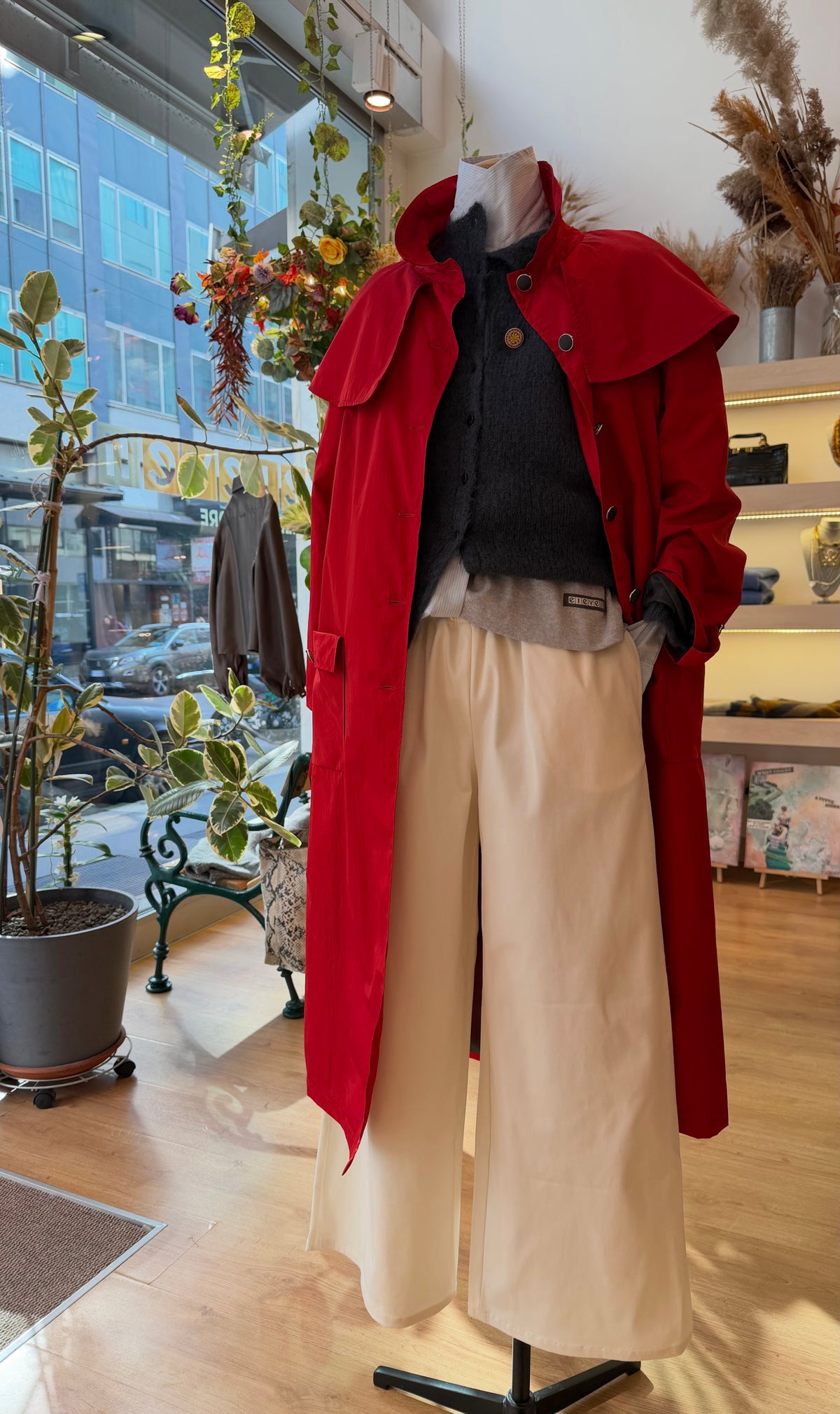 Trench Piaf lungo