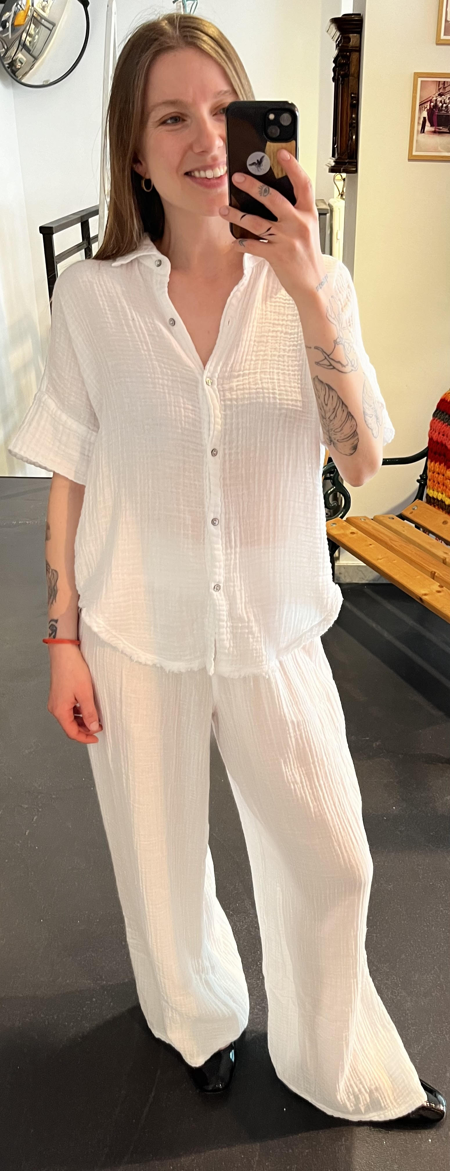 Pantalone bianco