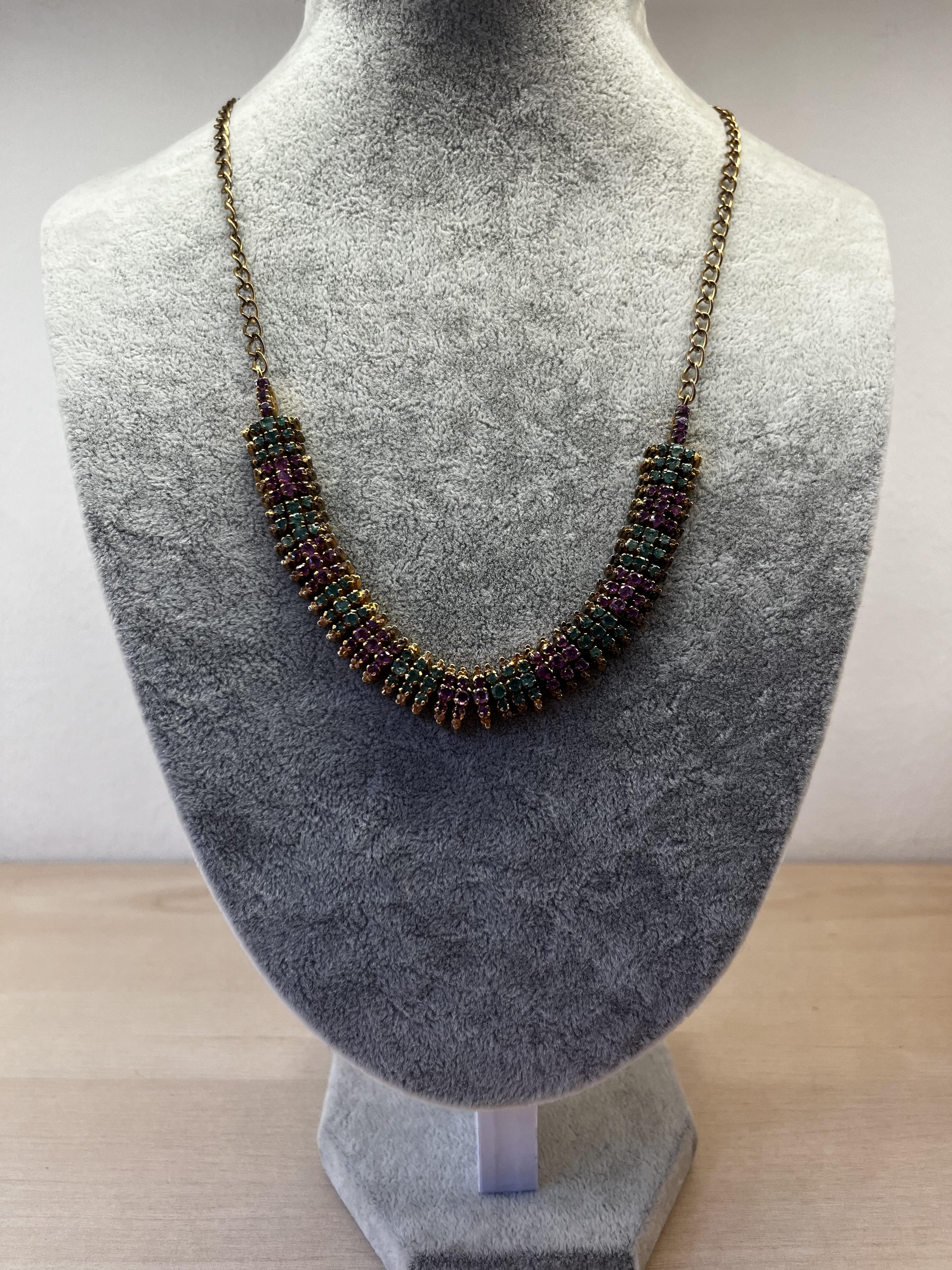 Parure smeraldi e rubini vintage
