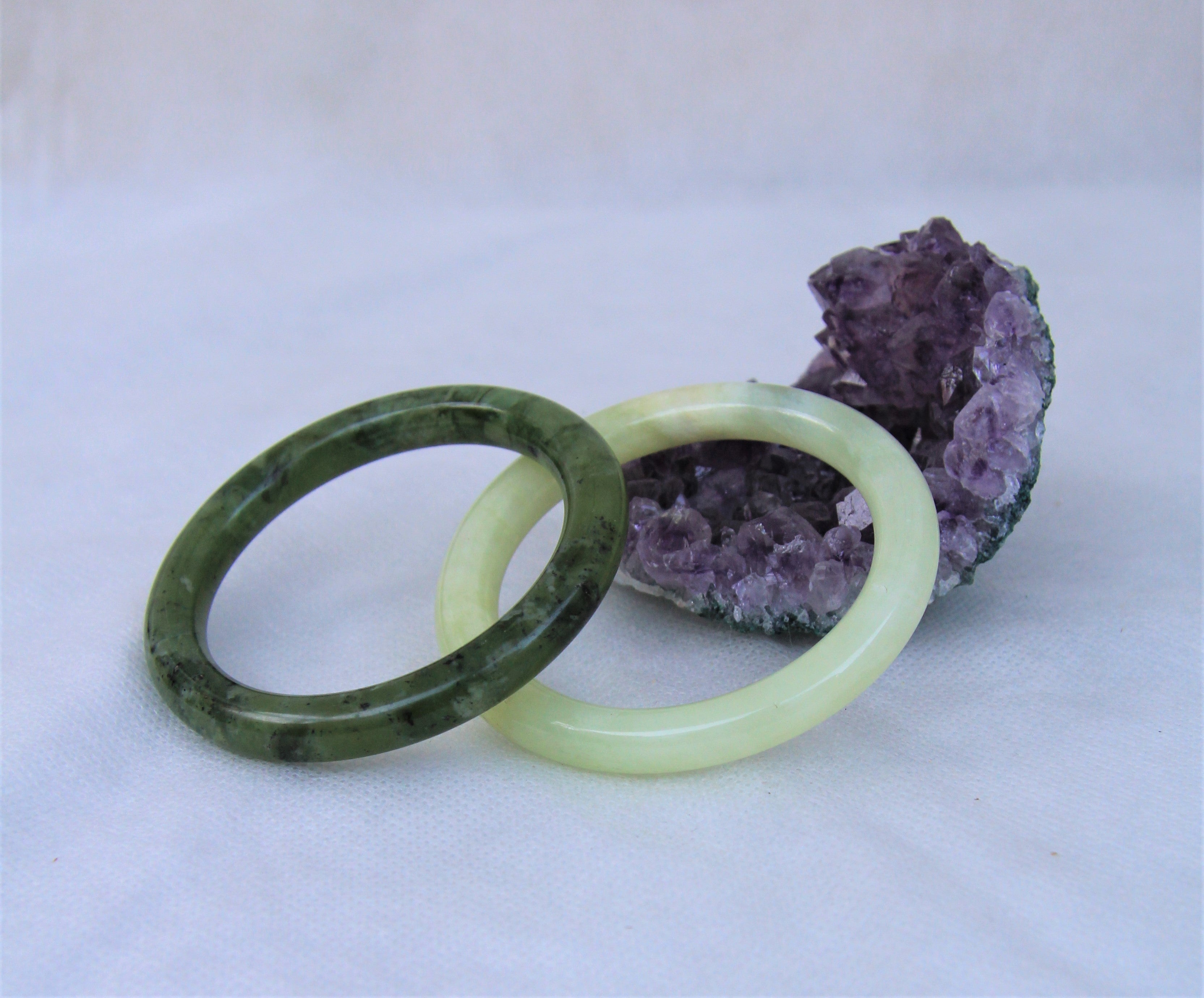 Bracciale giada scura