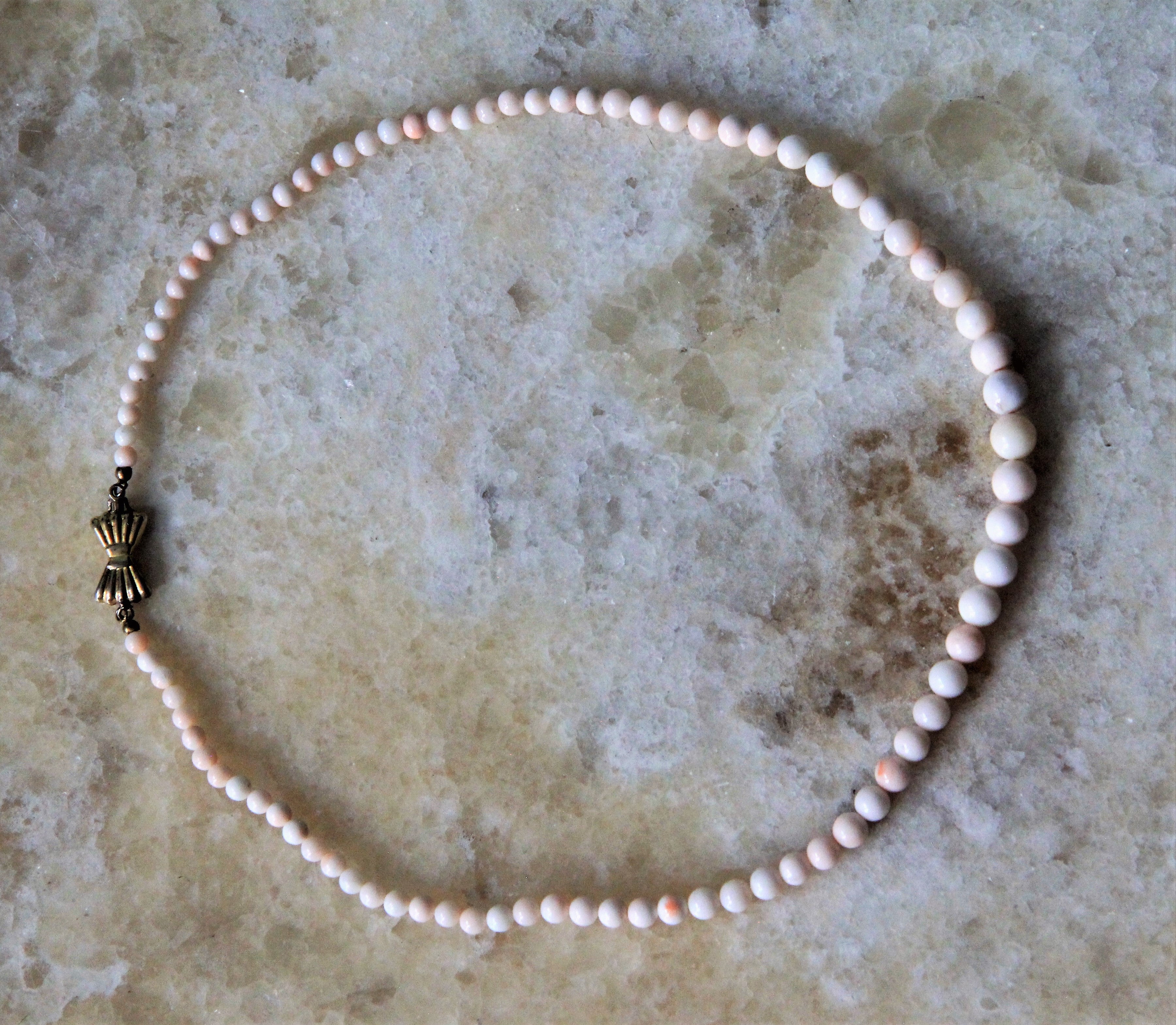 Collana corallo rosa