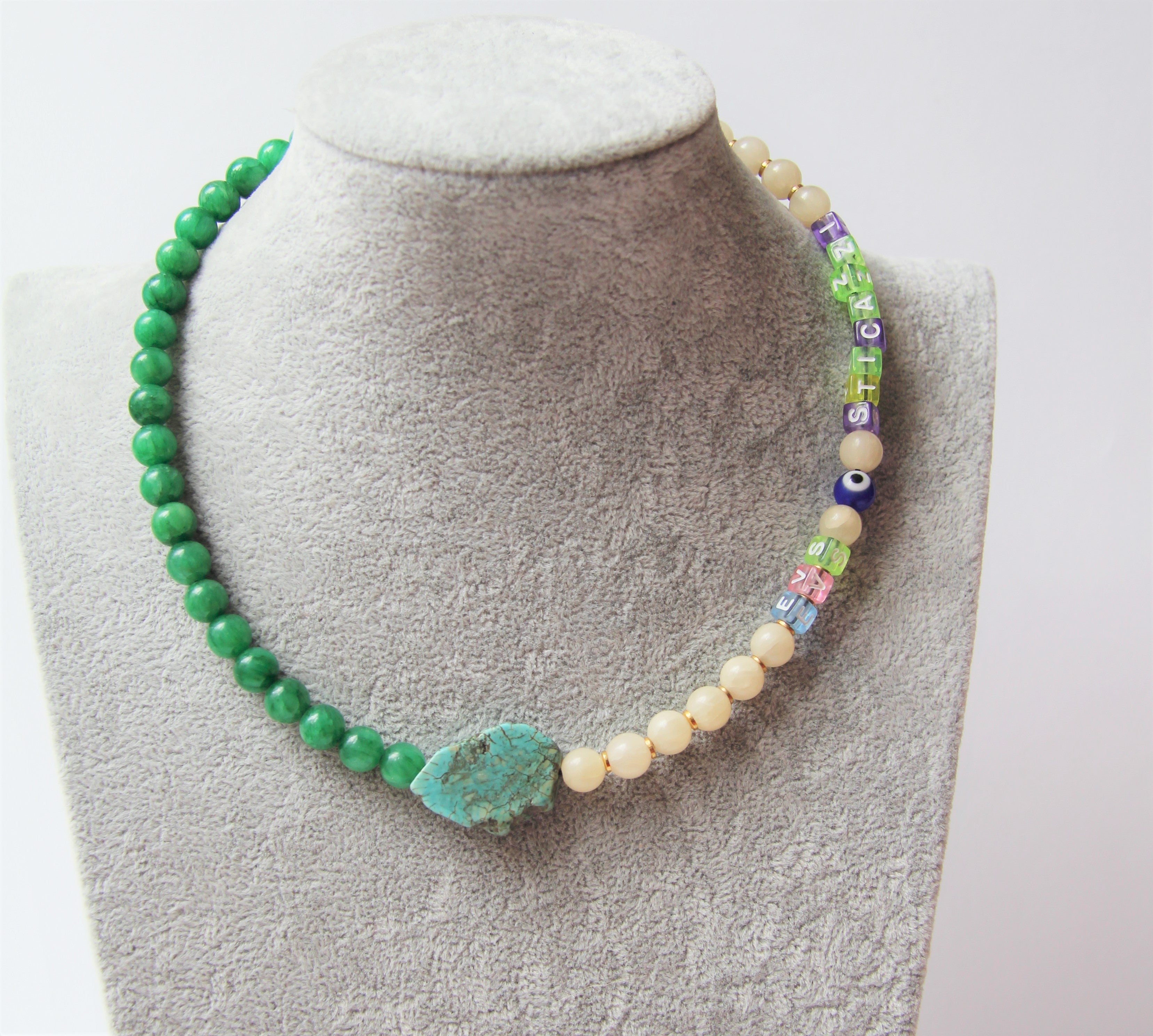 Handcrafted necklace EVS 03