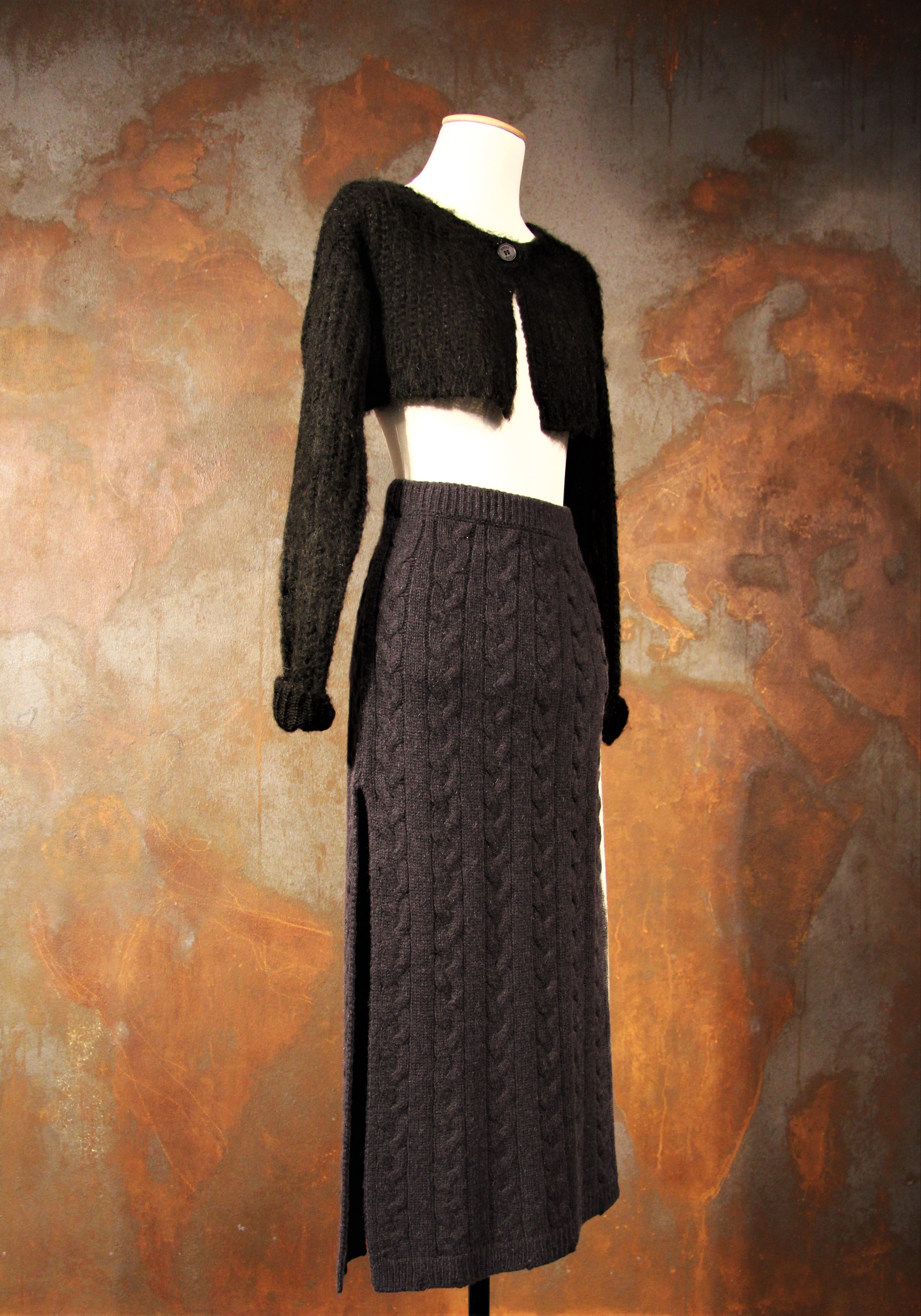 Mini top in misto mohair