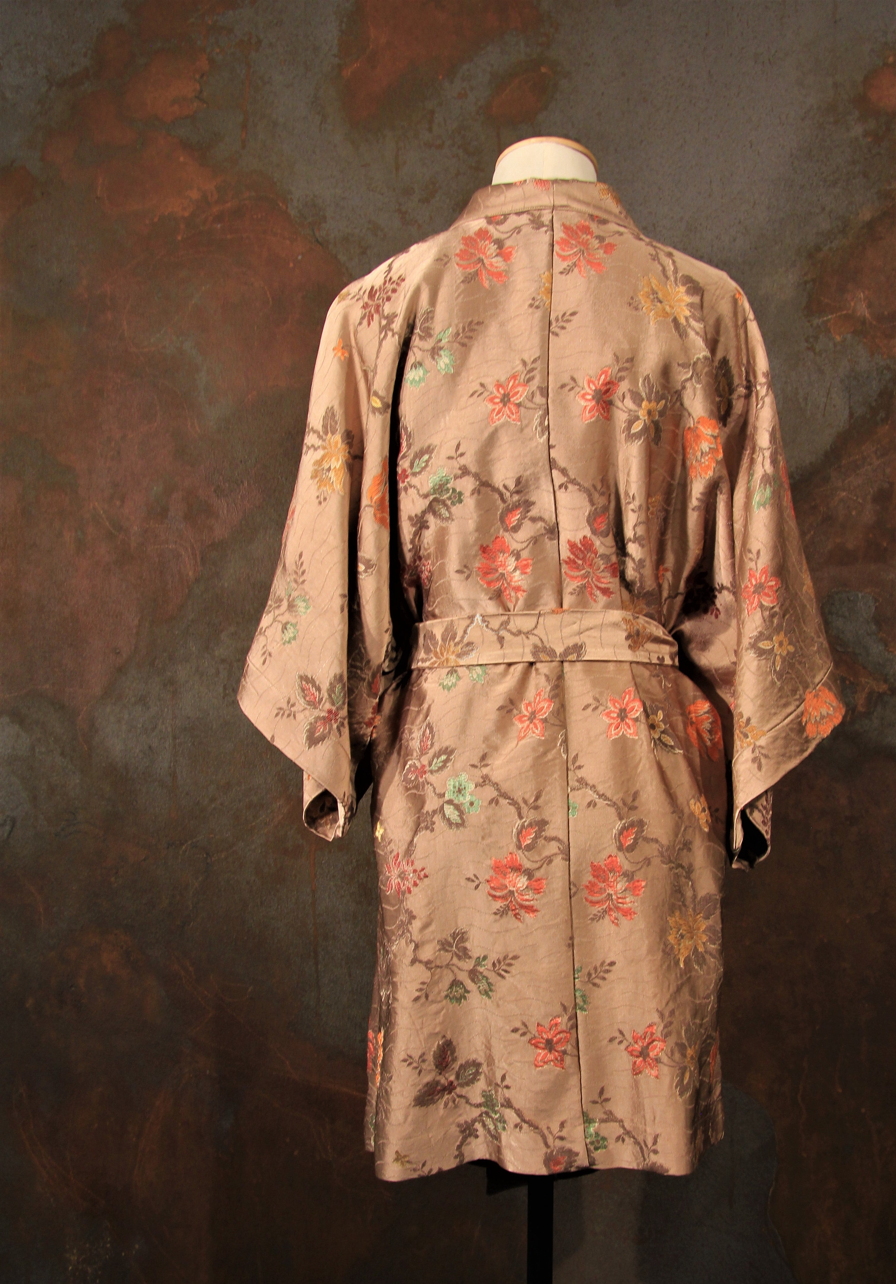 Kimono Gauguin broccato vintage
