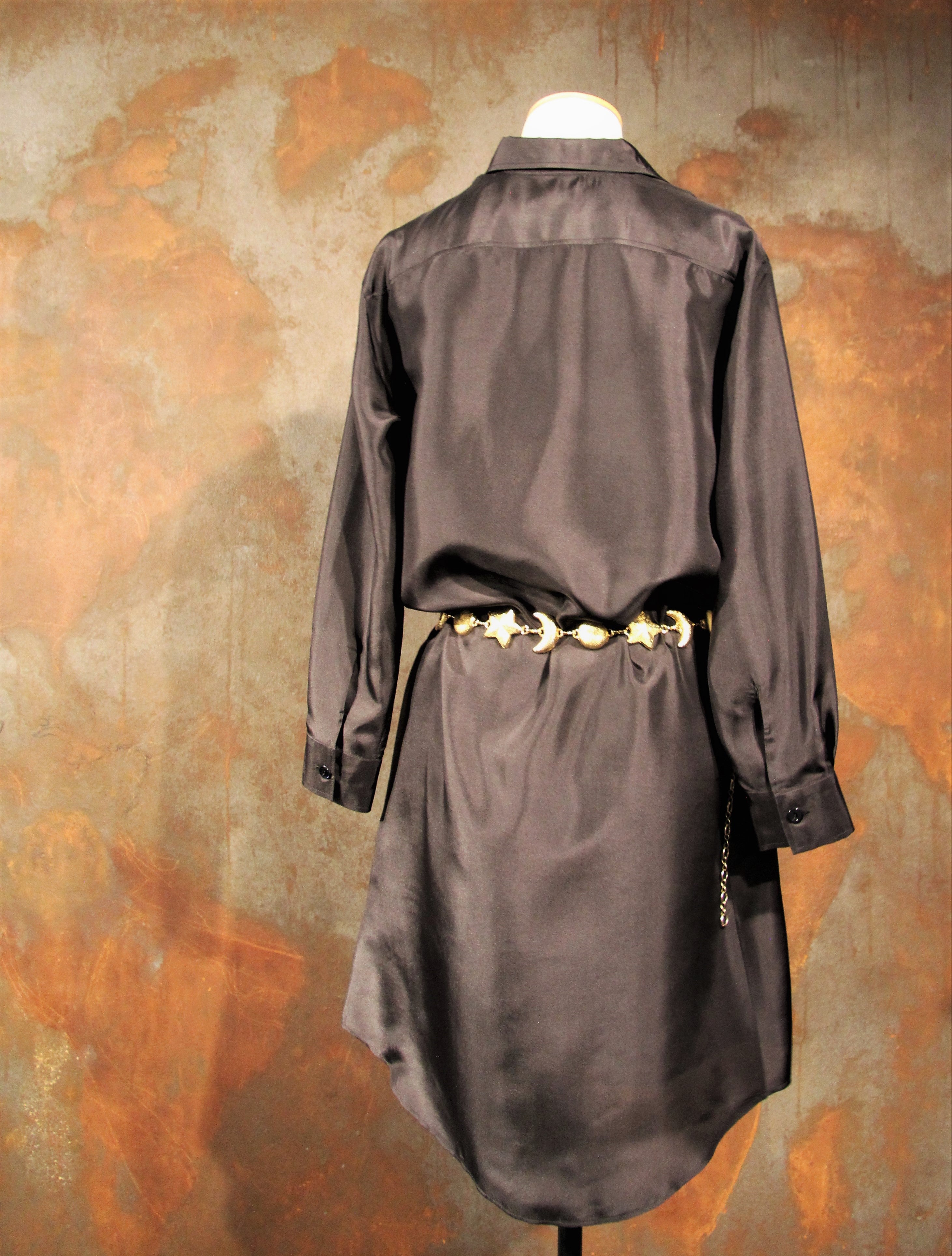 Chemisier Monet black tulip
