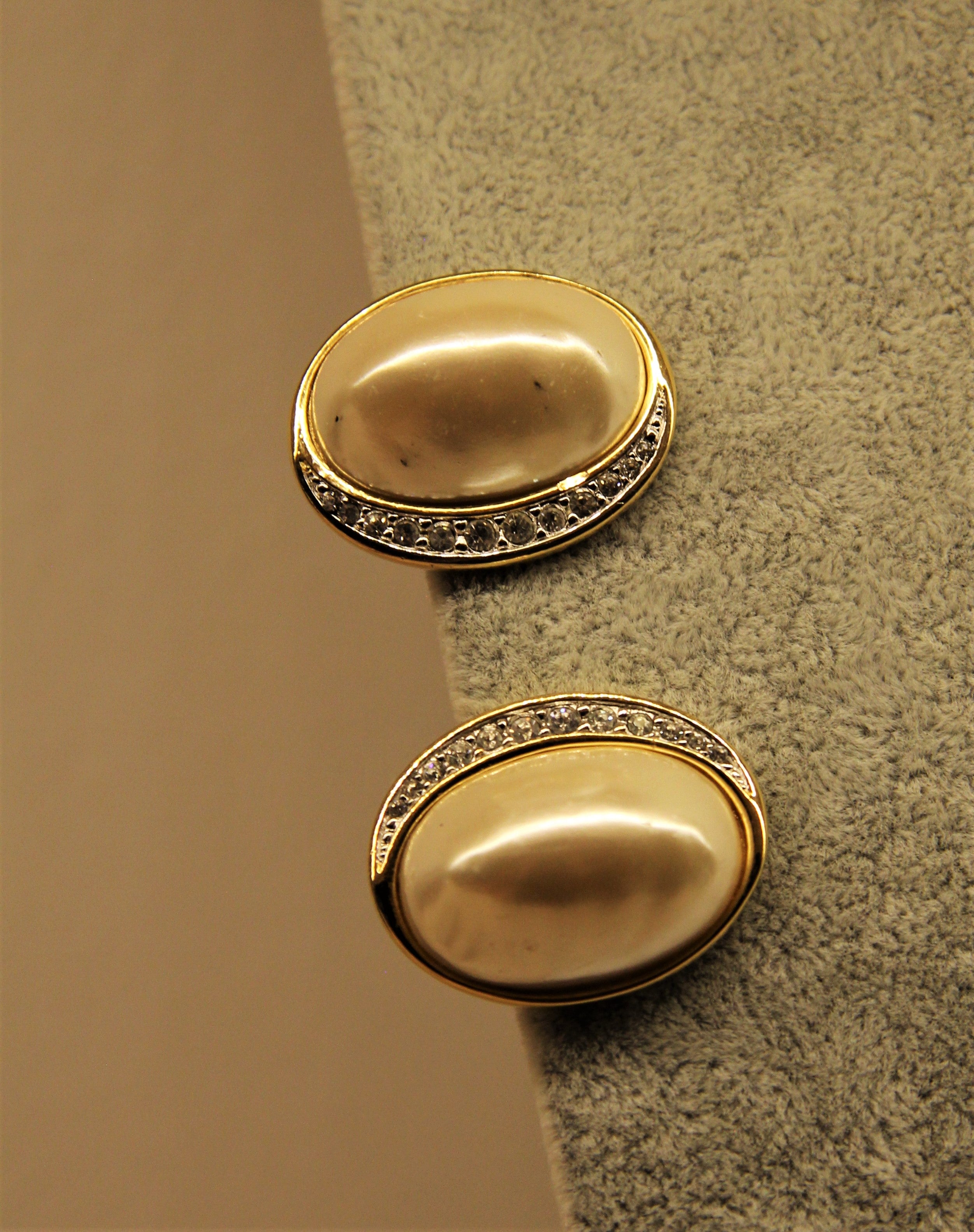 Orecchini vintage con perle