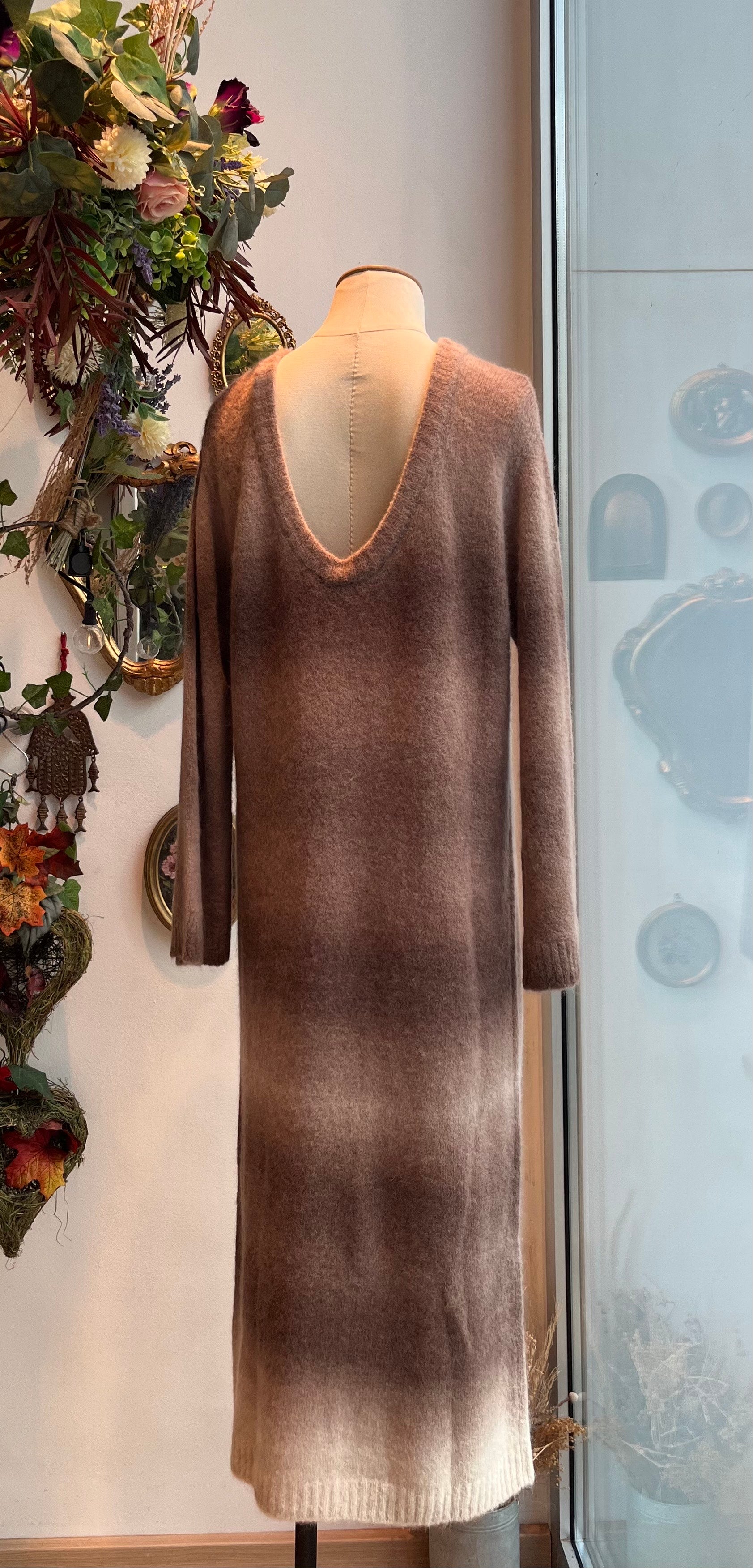Cappuccino-Kleid