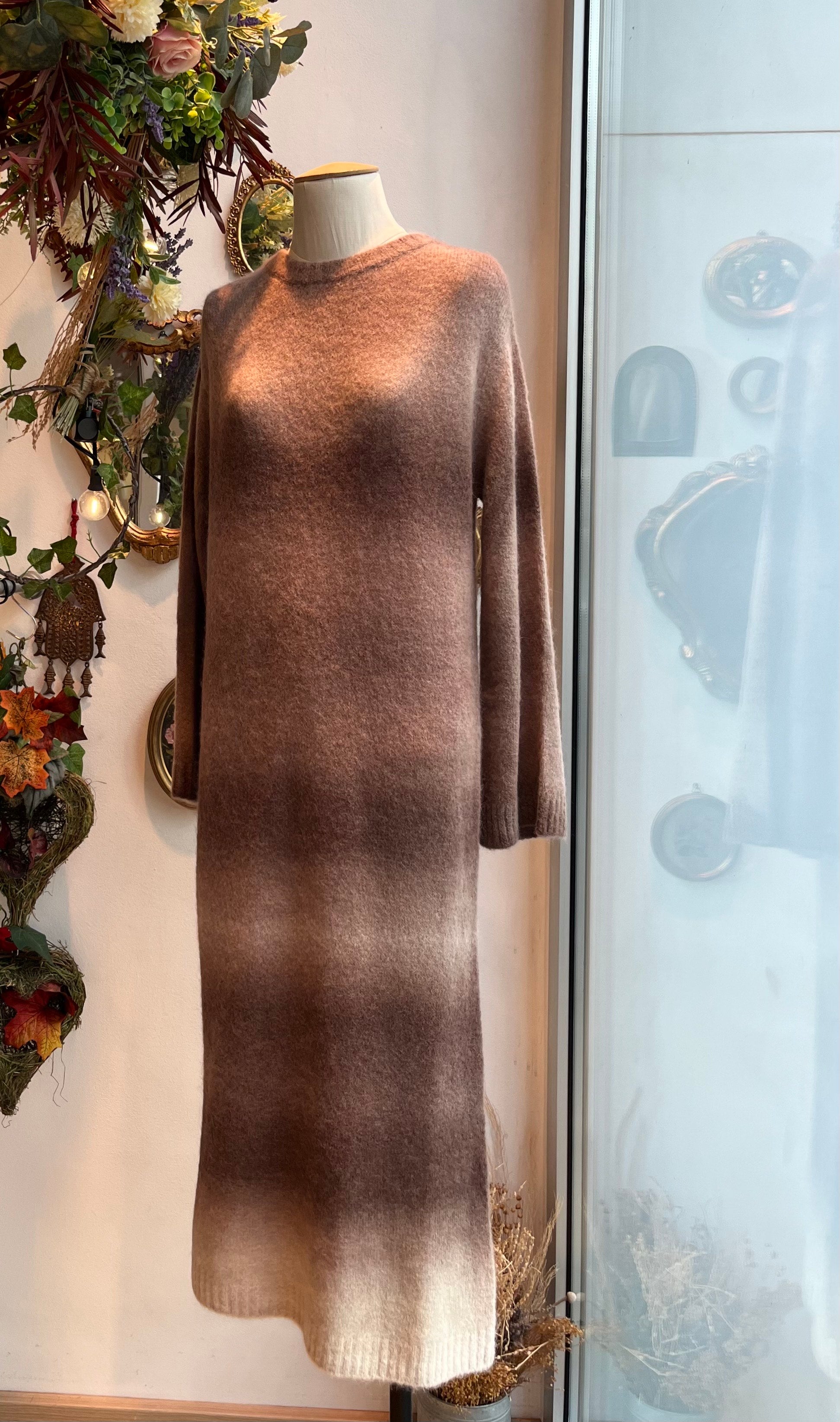 Cappuccino-Kleid