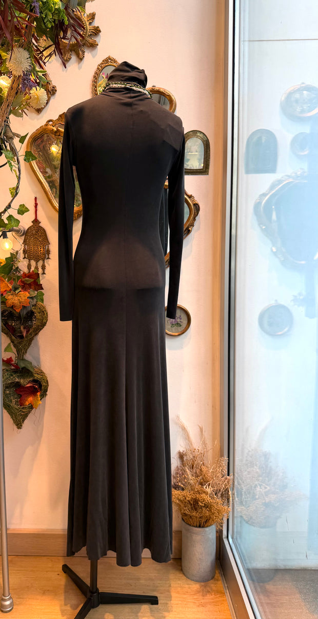 Abito dolcevita onice