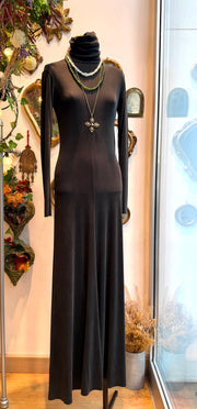 Abito dolcevita onice