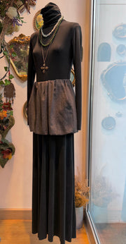 Abito dolcevita onice