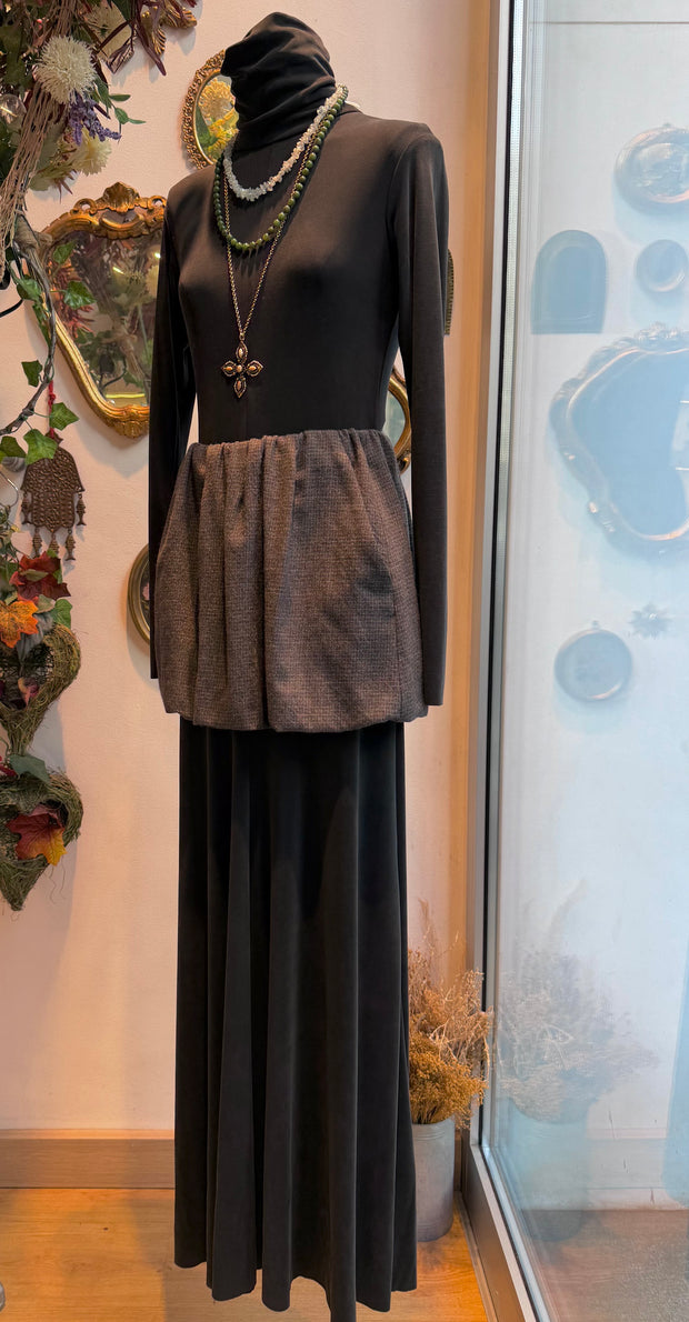 Abito dolcevita onice