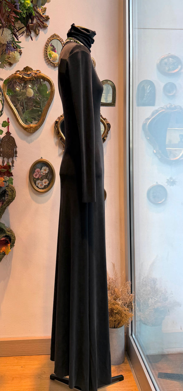 Abito dolcevita onice