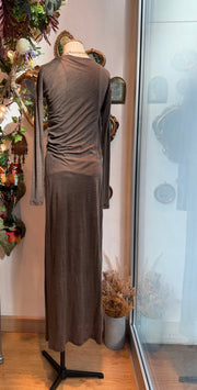 Abito in lana tortora