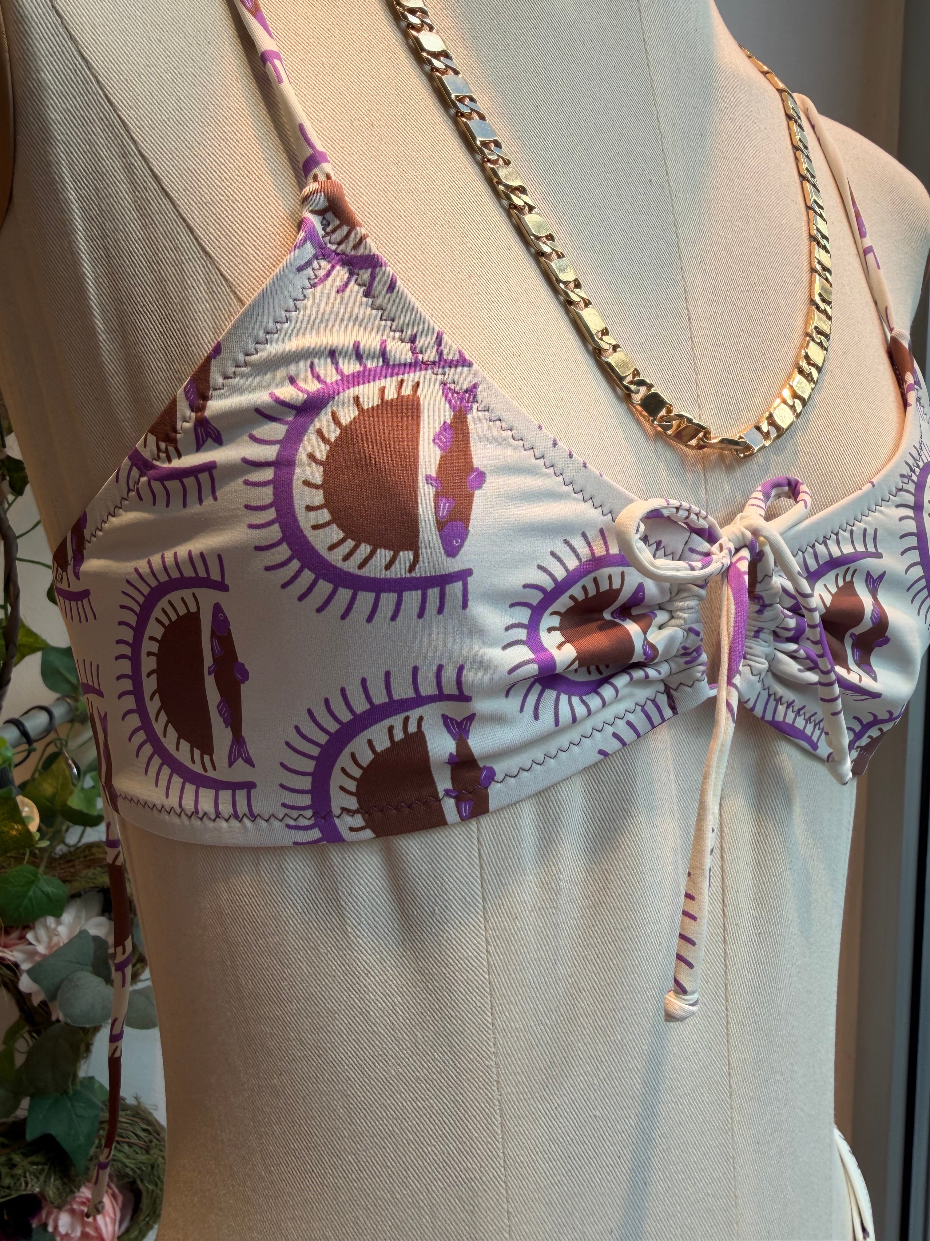 Bikini sardina bianco