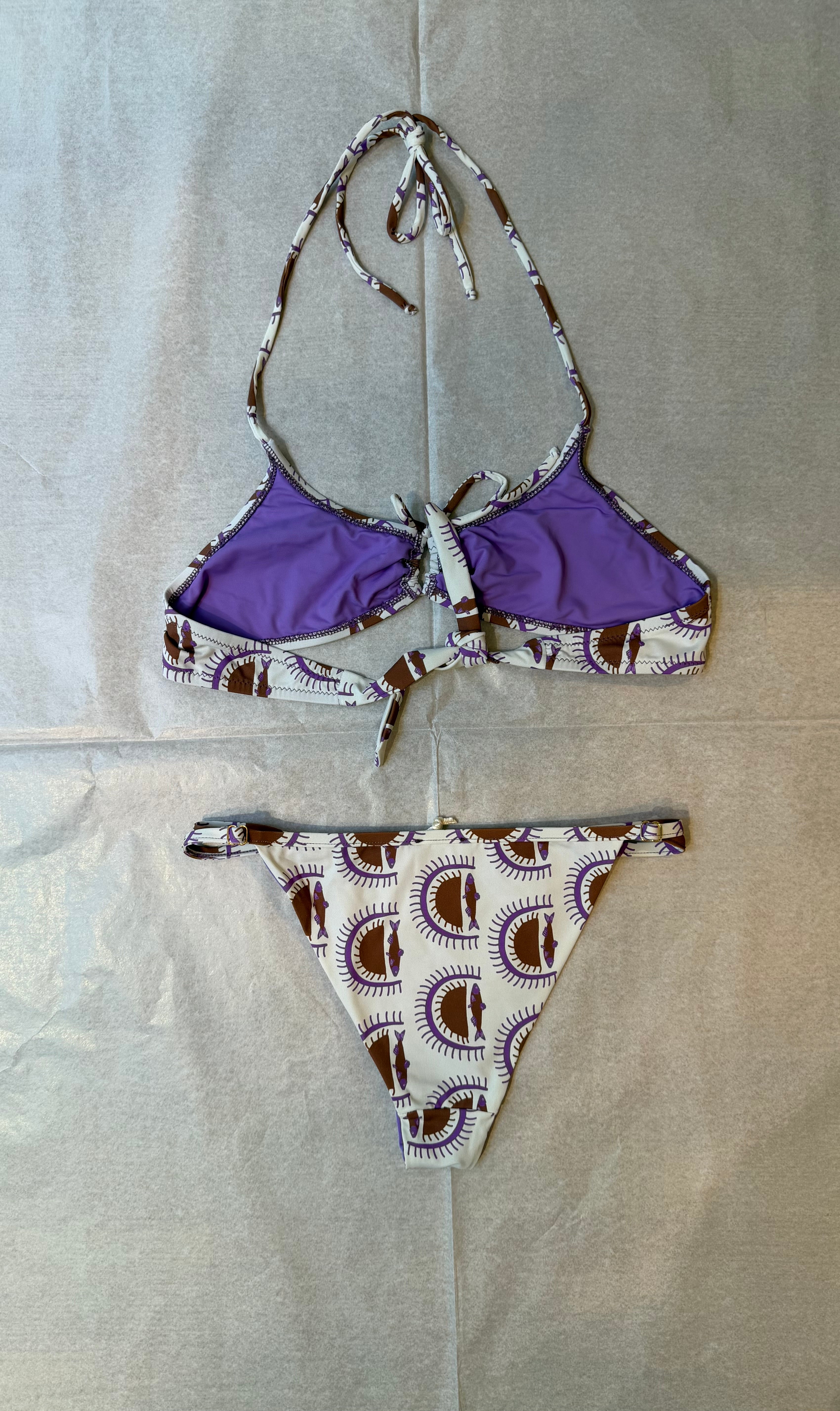 Bikini sardina bianco