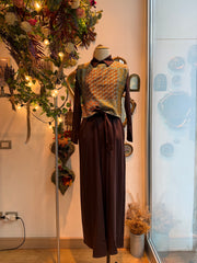 Gilet Bissiére variante foulard