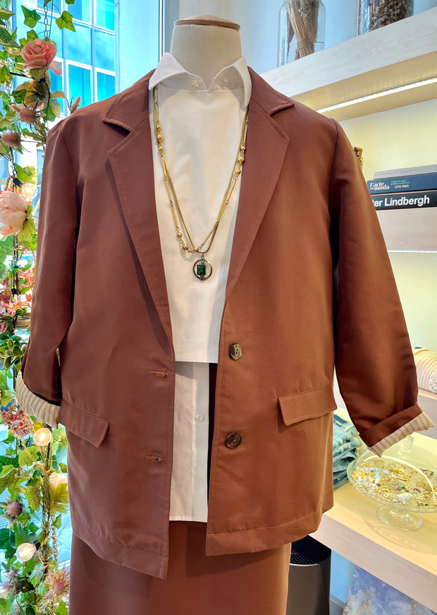 Blazer Goya gianduia