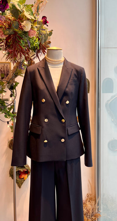 Blazer doppiopetto blu