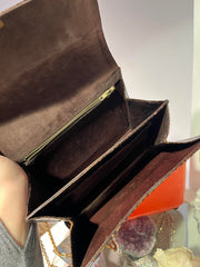 Borsa vintage in pelle esotica 2