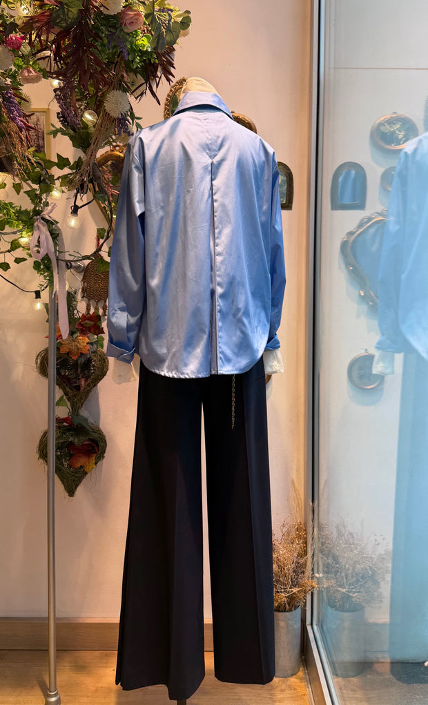 Camicia Fontana variante cobalto