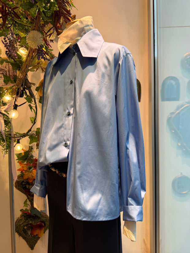 Camicia Fontana variante cobalto