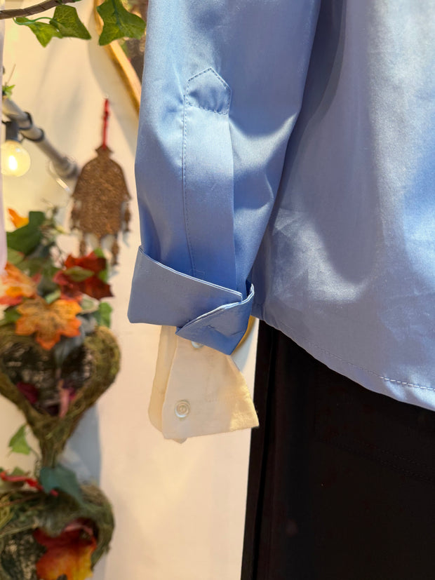 Camicia Fontana variante cobalto