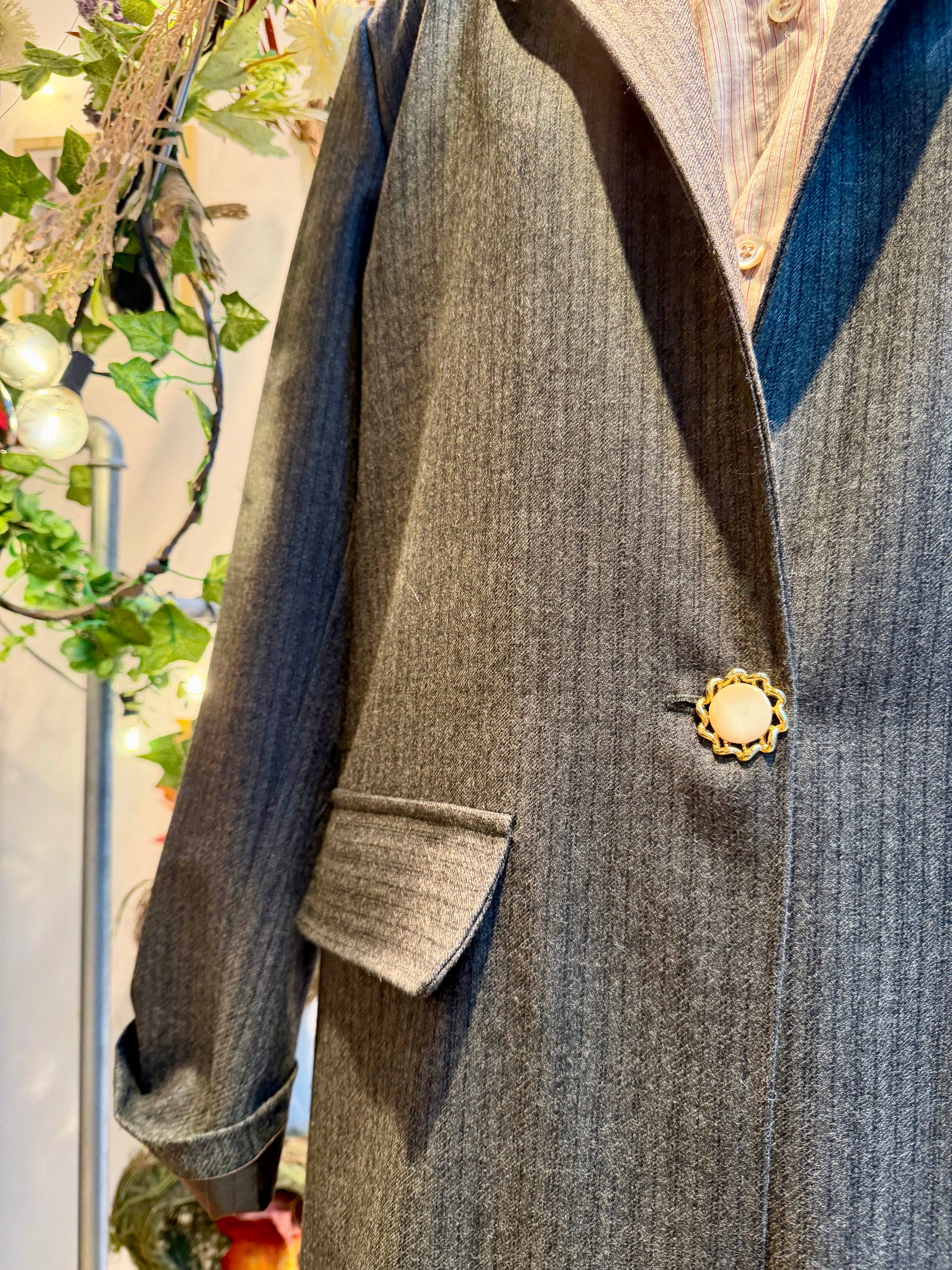 Cappotto Bosh lana antracite