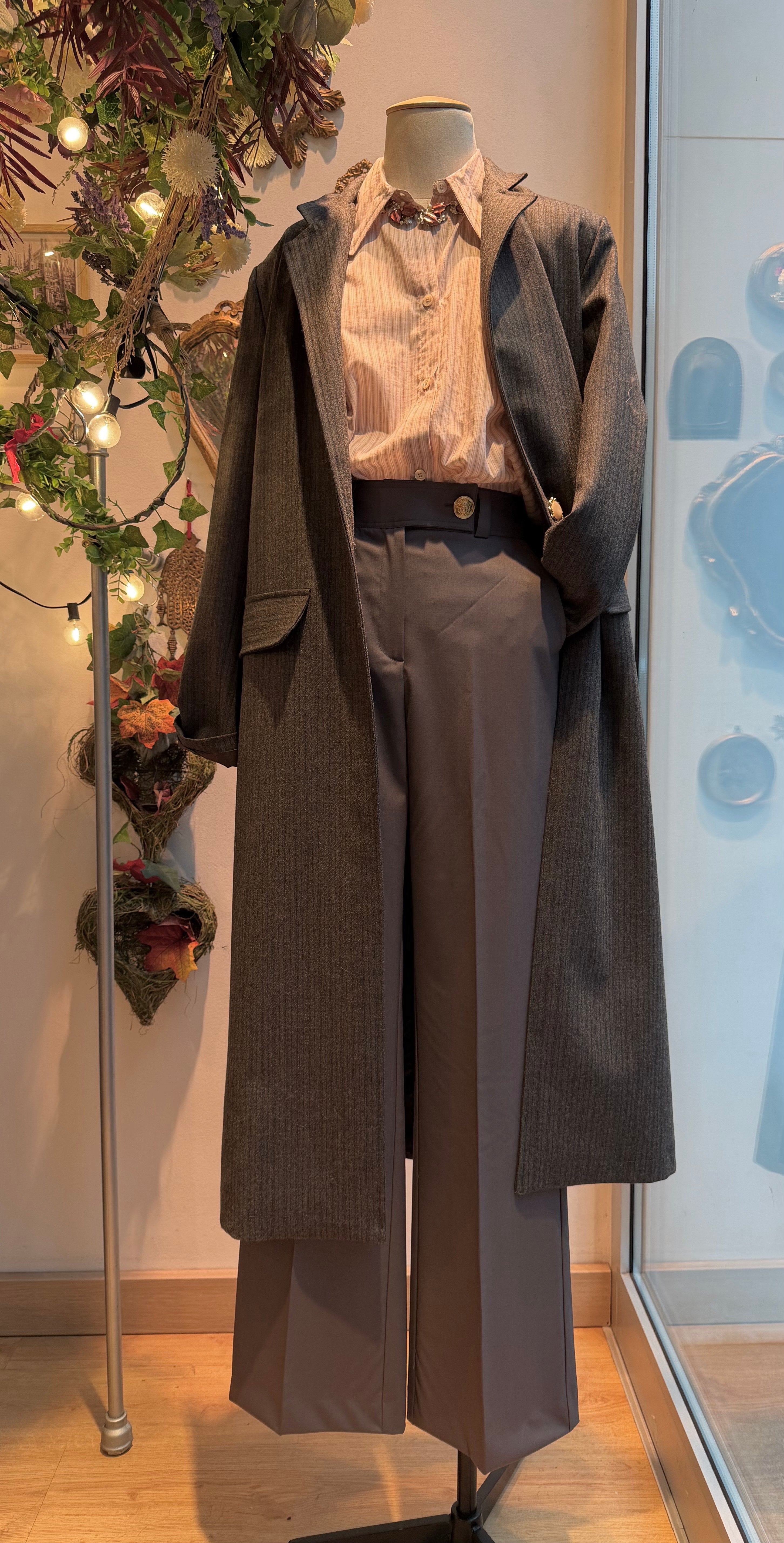 Cappotto Bosh lana antracite