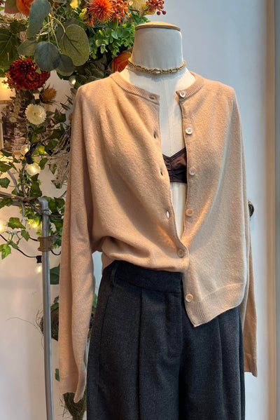 Cardigan beige