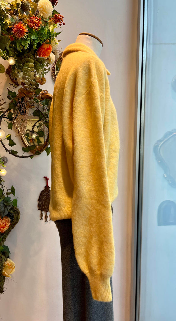 Cardigan giallo