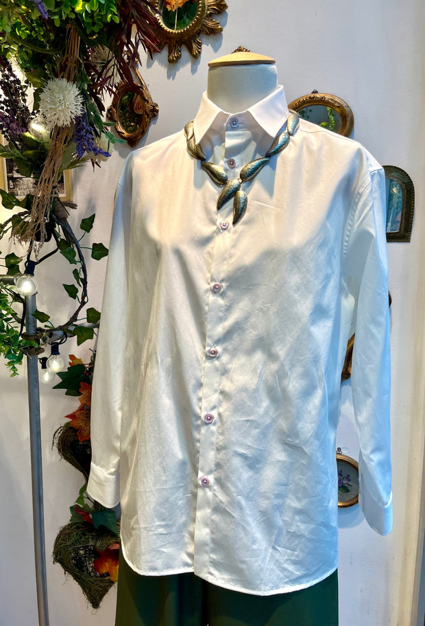 Cézanne popeline bianco